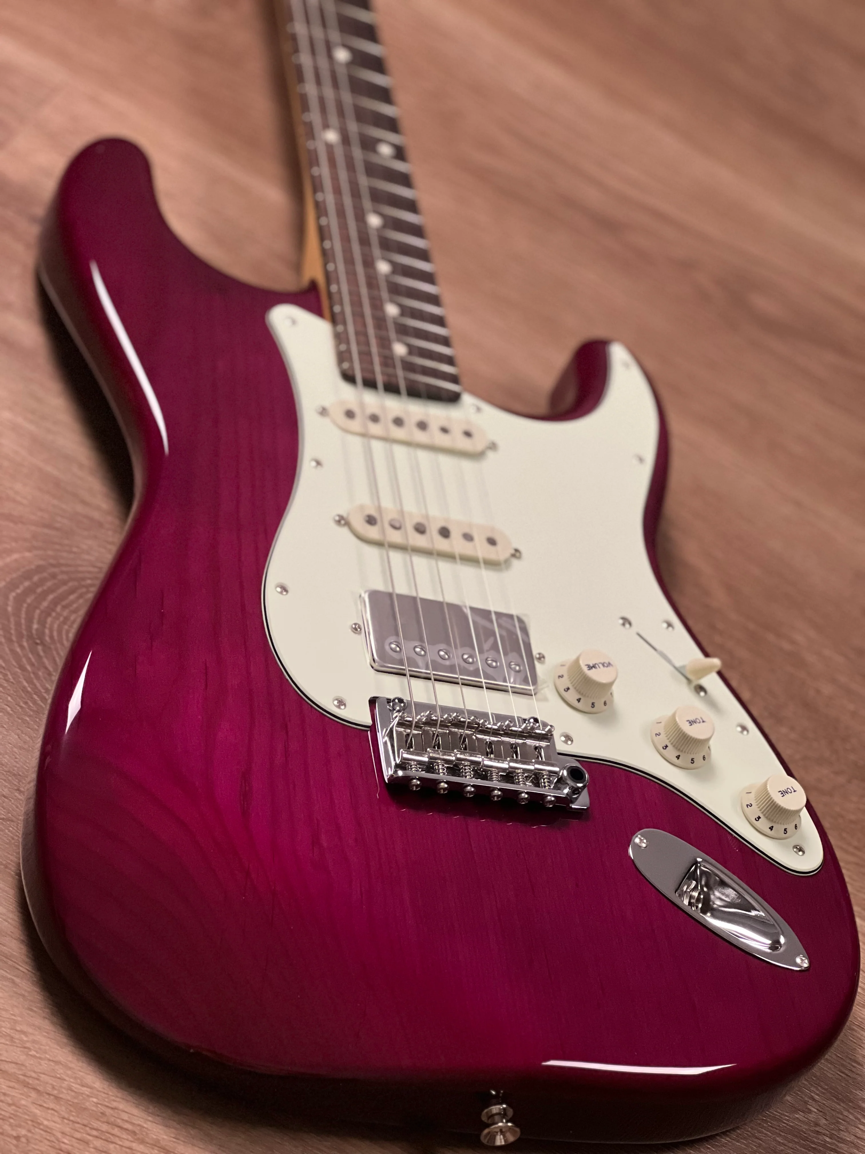 Tokai AST-423-101-SH/R SPL Goldstar Sound Japan in Seethru Purple 231165 - Image 5