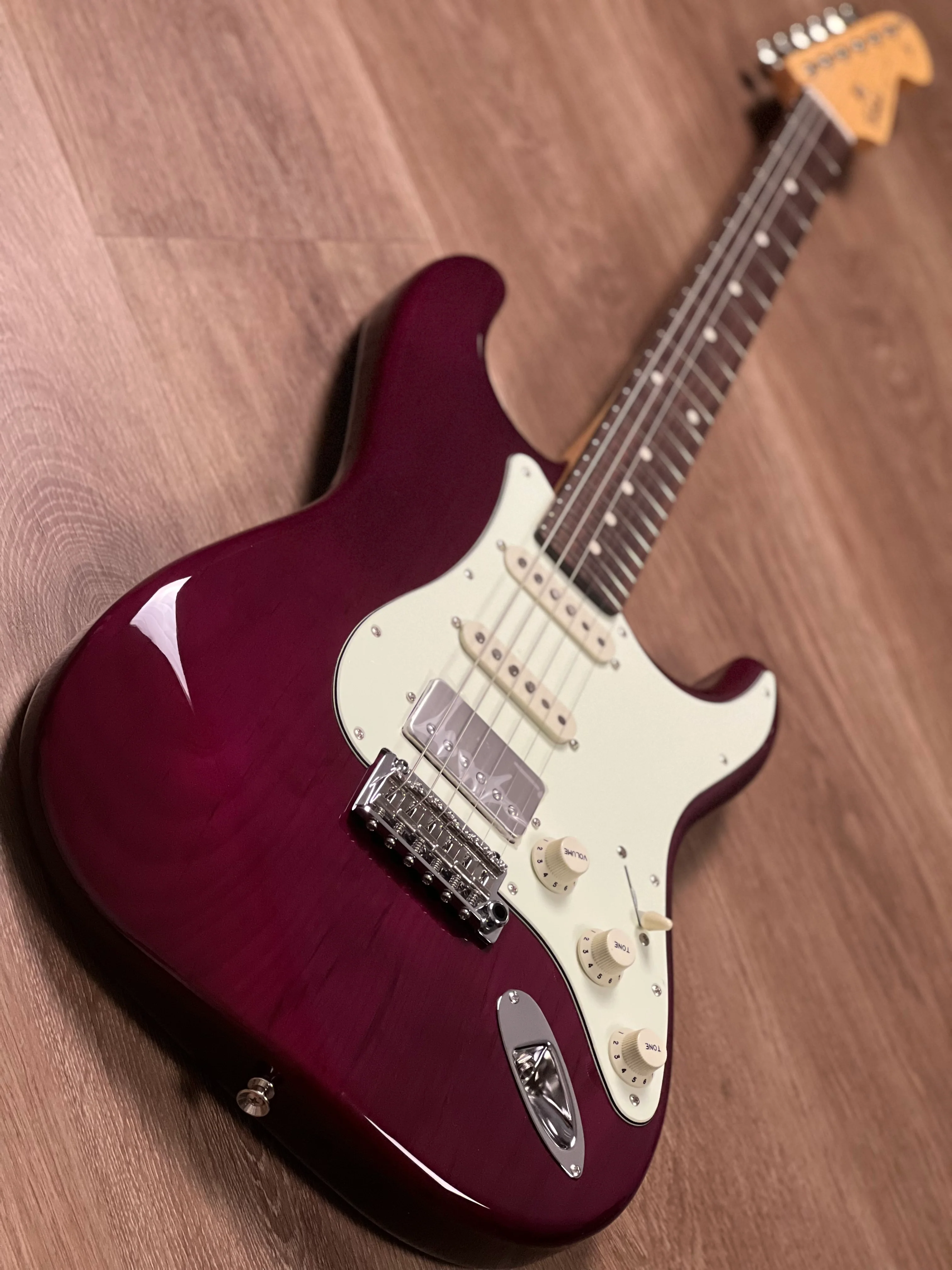 Tokai AST-423-101-SH/R SPL Goldstar Sound Japan in Seethru Purple 231207 - Image 3