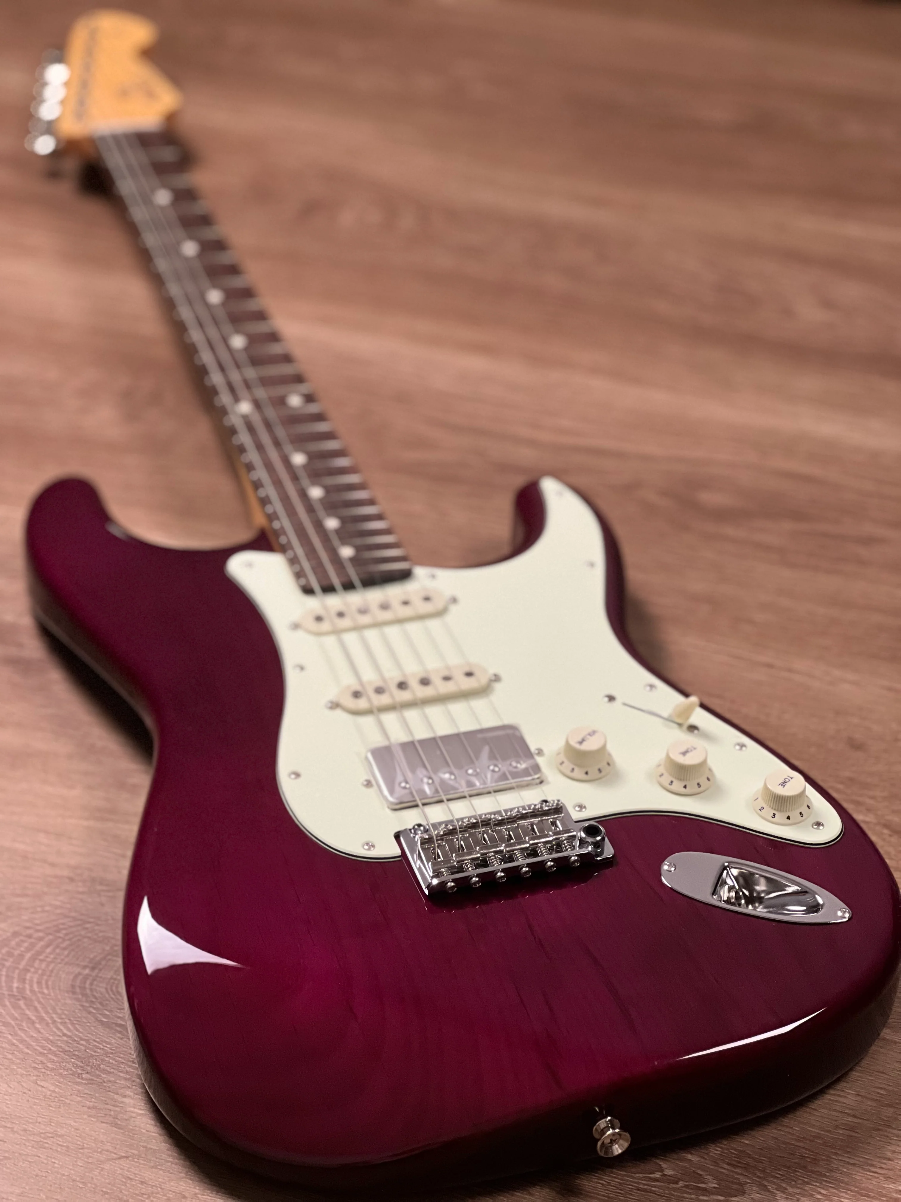 Tokai AST-423-101-SH/R SPL Goldstar Sound Japan in Seethru Purple 231207 - Image 4