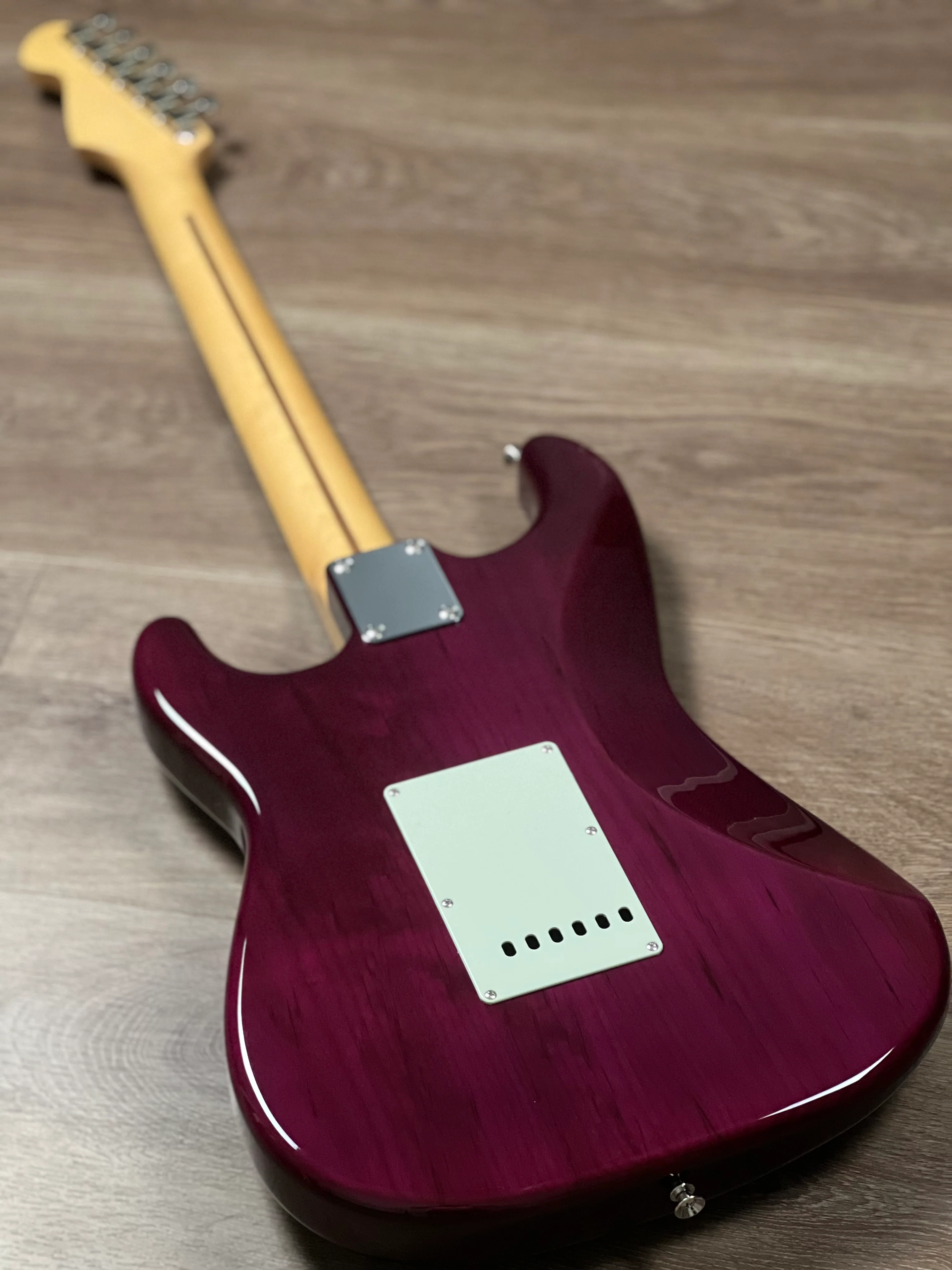 Tokai AST-423-101-SH/R SPL Goldstar Sound Japan in Seethru Purple 231207 - Image 6
