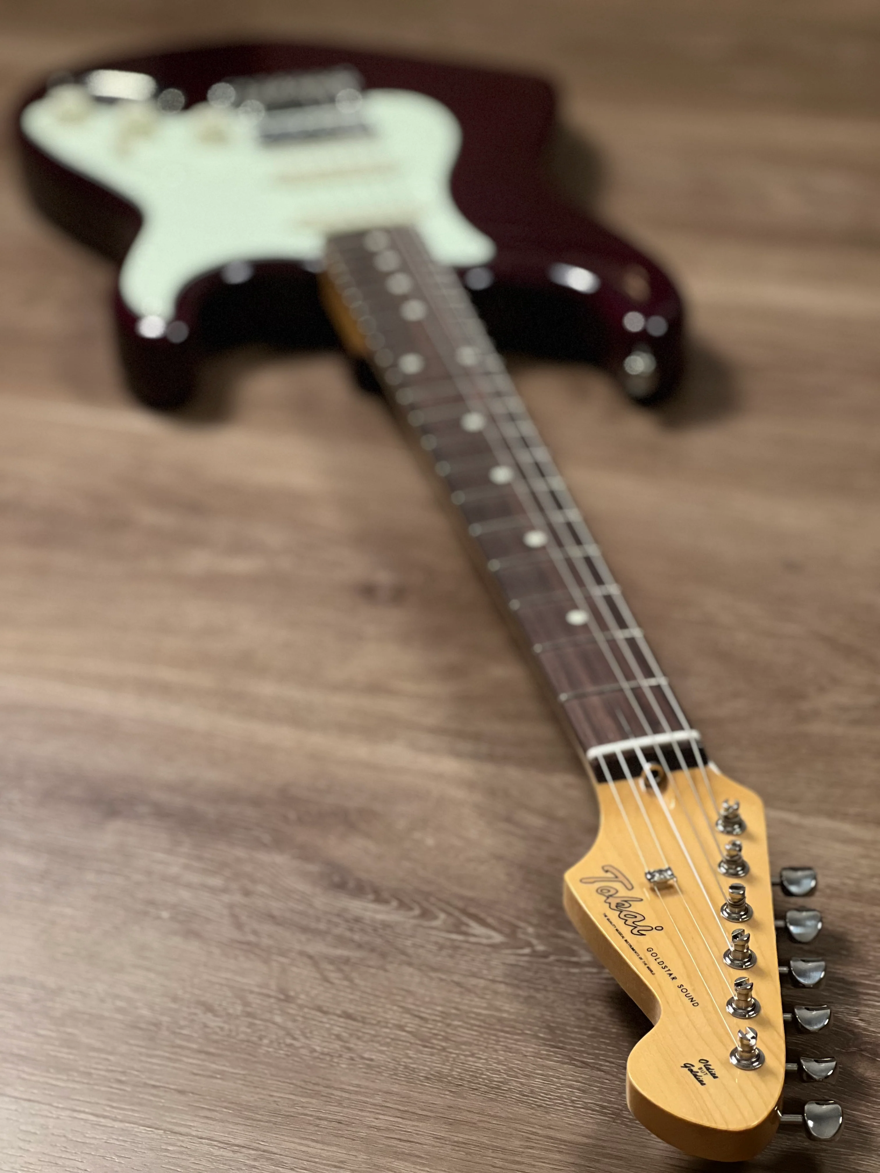 Tokai AST-423-101-SH/R SPL Goldstar Sound Japan in Seethru Purple 231207 - Image 8