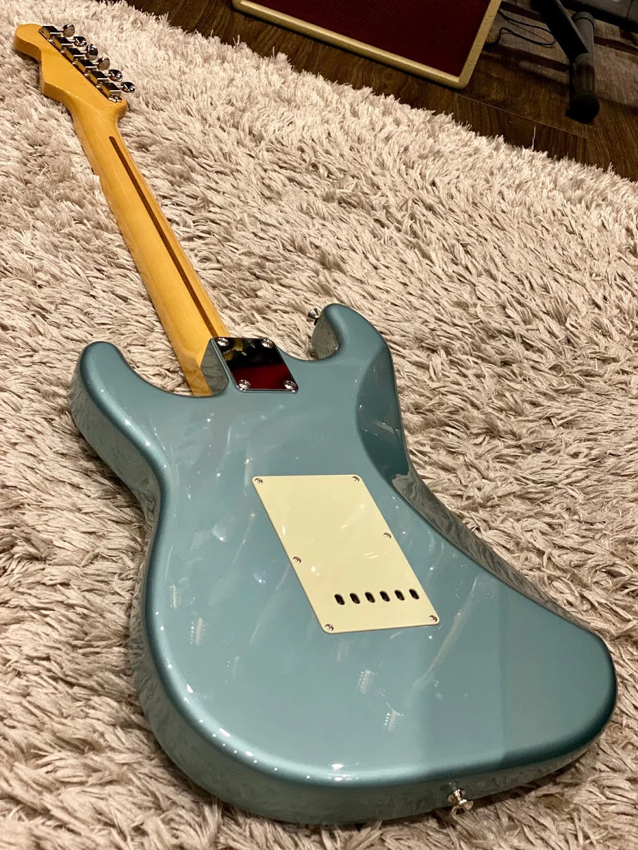 Tokai AST-95 OTM/M Goldstar Sound Japan in Ocean Turquoise Metallic - Image 3
