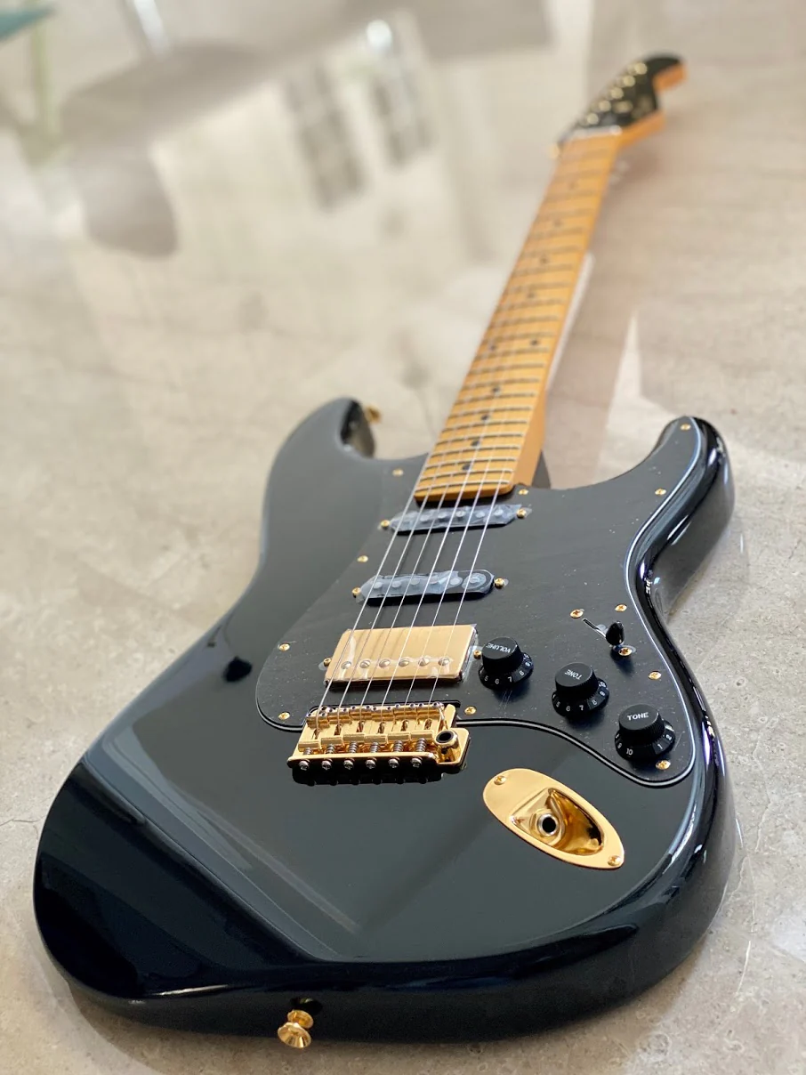 Tokai AST-95SH GH Goldstar Sound Japan Limited Edition in Black Beauty