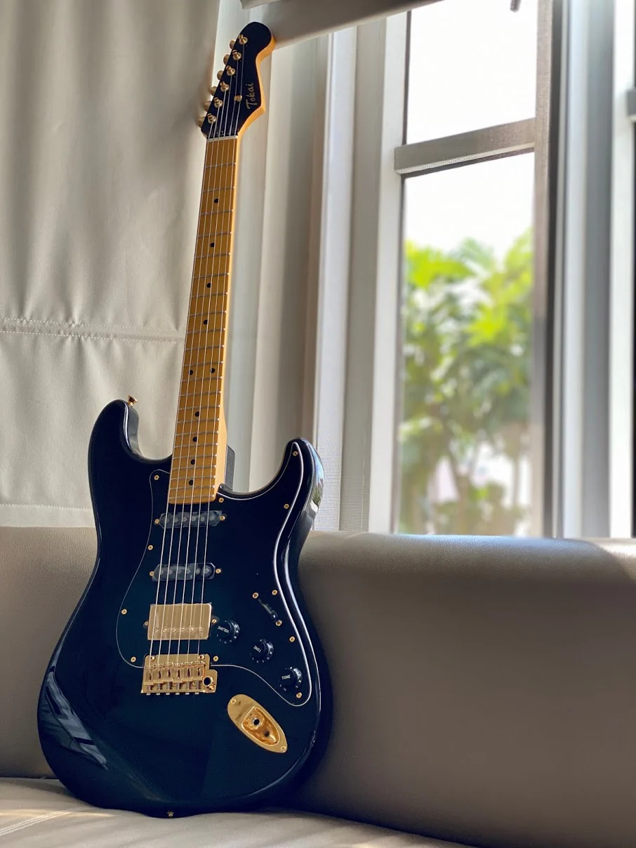 Tokai AST-95SH GH Goldstar Sound Japan Limited Edition in Black Beauty - Image 6