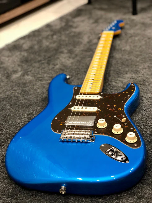 Tokai AST-95SH LPB/M Goldstar Sound Japan in Lake Placid Blue with Maple FB and Matching Headstock - Image 4