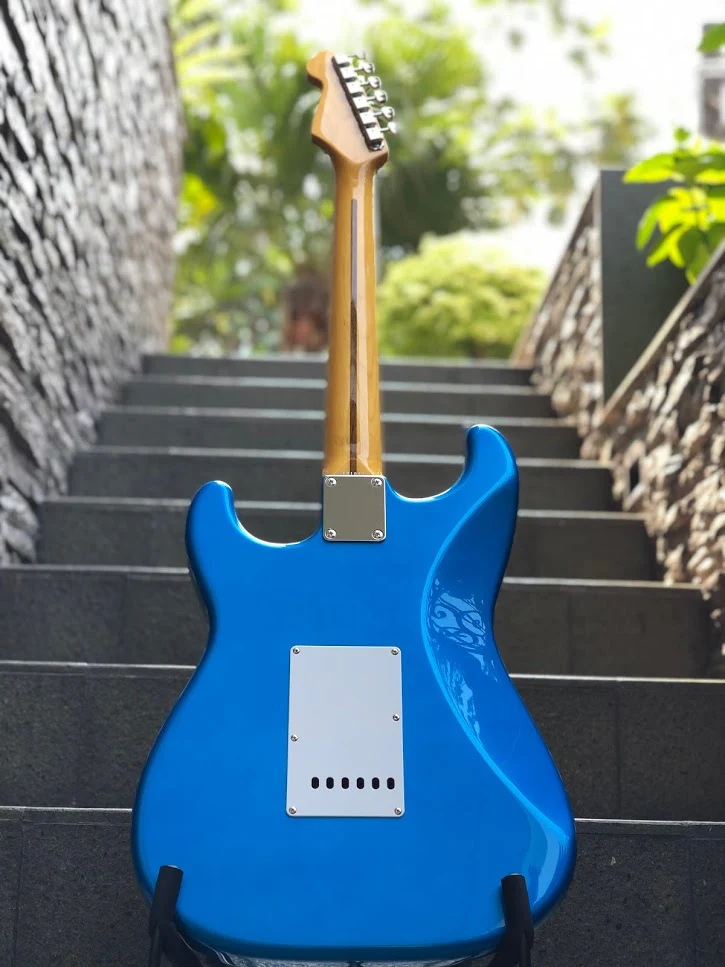 Tokai AST-95SH MH LPB/R Goldstar Sound Japan in Lake Placid Blue - Image 4