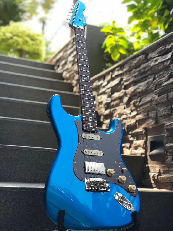 Tokai AST-95SH MH LPB/R Goldstar Sound Japan in Lake Placid Blue - Image 5