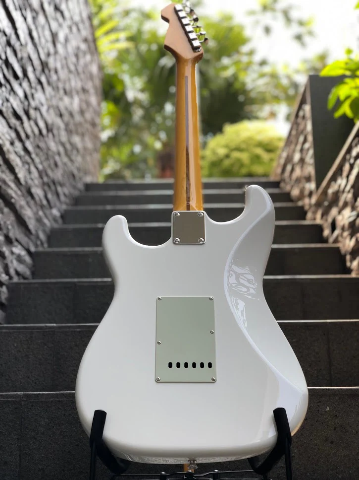 Tokai AST-95SH MH OWH/M Goldstar Sound Japan in Olympic White - Image 5