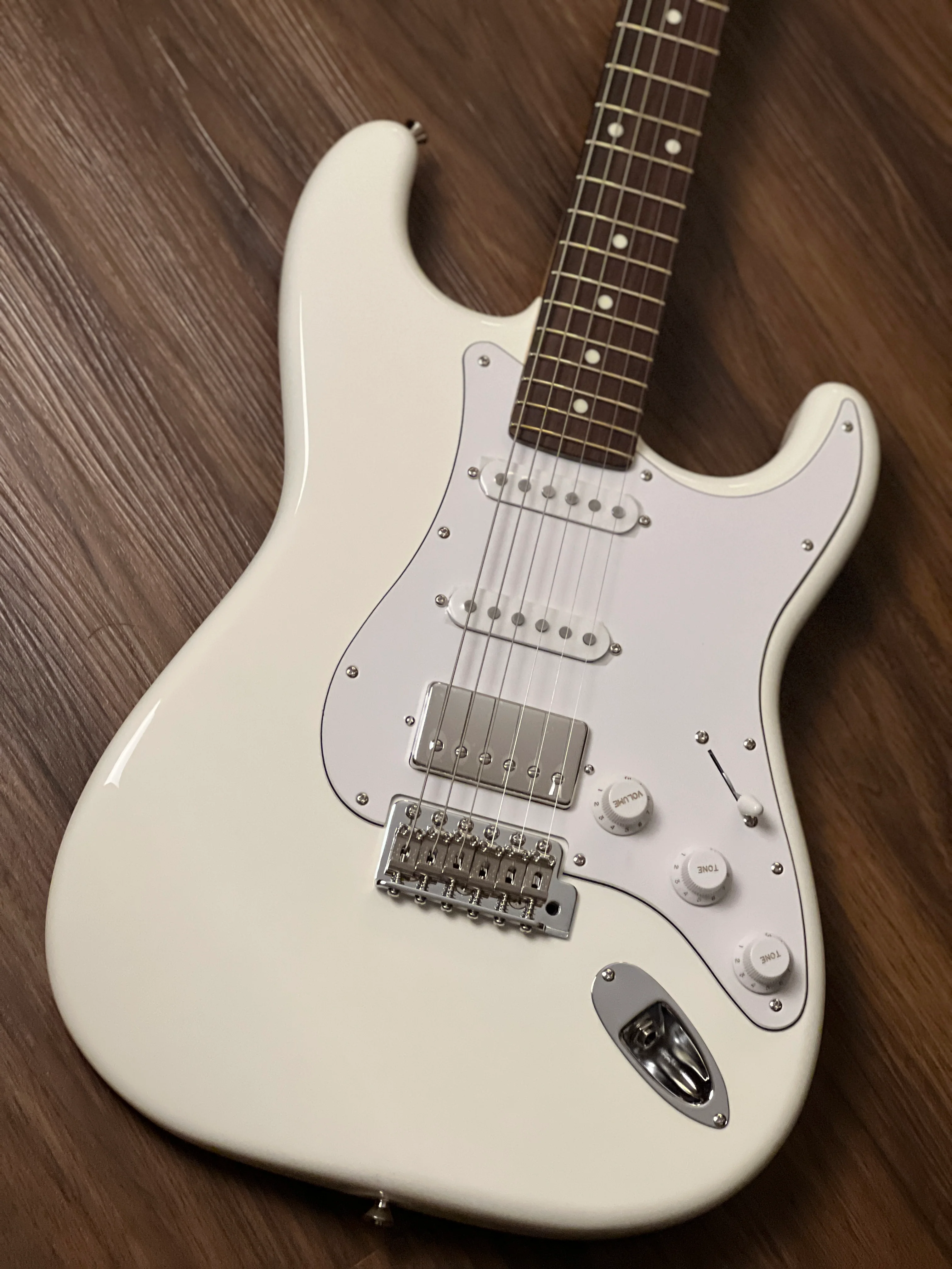 Tokai AST-95SH OWH/R Goldstar Sound HSS Japan in Olympic White 220969 - Image 4