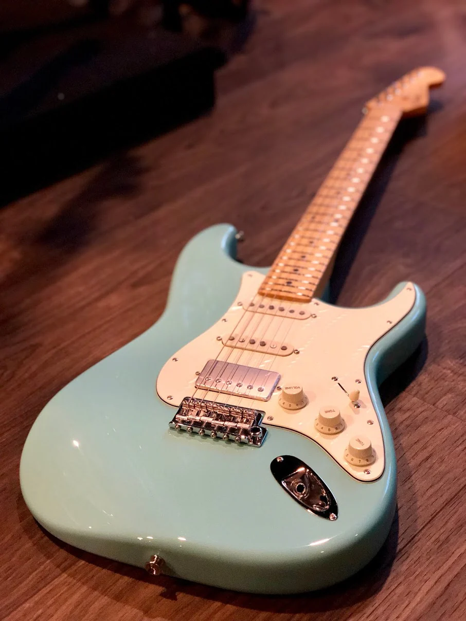 Tokai AST-95SH SOB/M Goldstar Sound Japan in Sonic Blue with Maple FB - Image 12