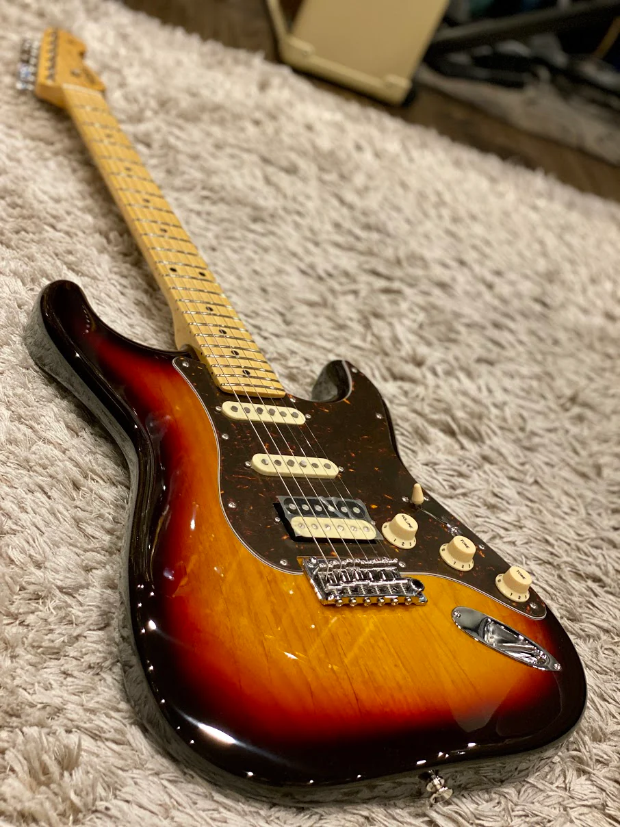 Tokai AST-95SH YS/M Goldstar Sound HSS Japan in Yellow Sunburst Tortoise