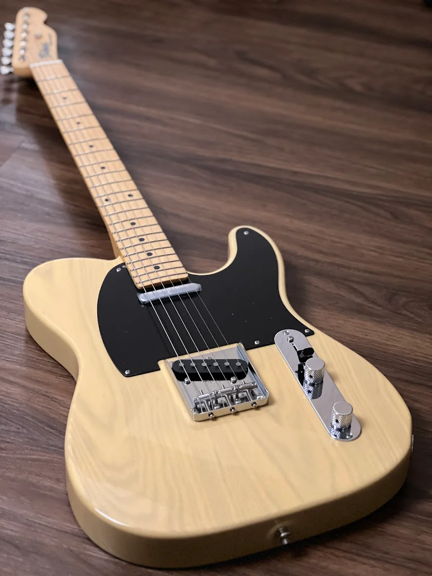 Tokai ATE-118 OWB/M Breezysound Vintage Series Japan in Off White Blonde - Image 4