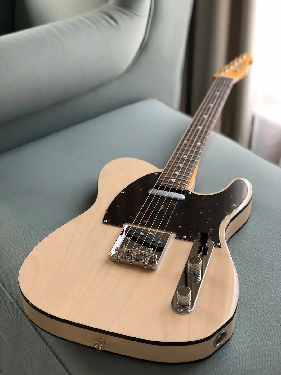 Tokai ATE-124B WBL/R Contemporary Series Japan in White Blonde - Image 4
