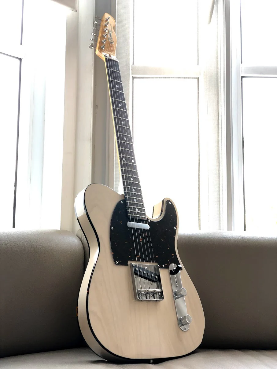 Tokai ATE-124B WBL/R Contemporary Series Japan in White Blonde - Image 6