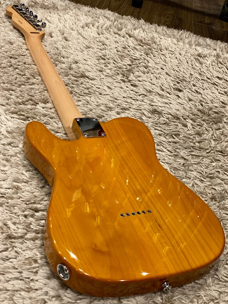 Tokai ATE-52 VNT/M Breezysound 2020 in Vintage Natural with maple FB - Image 8