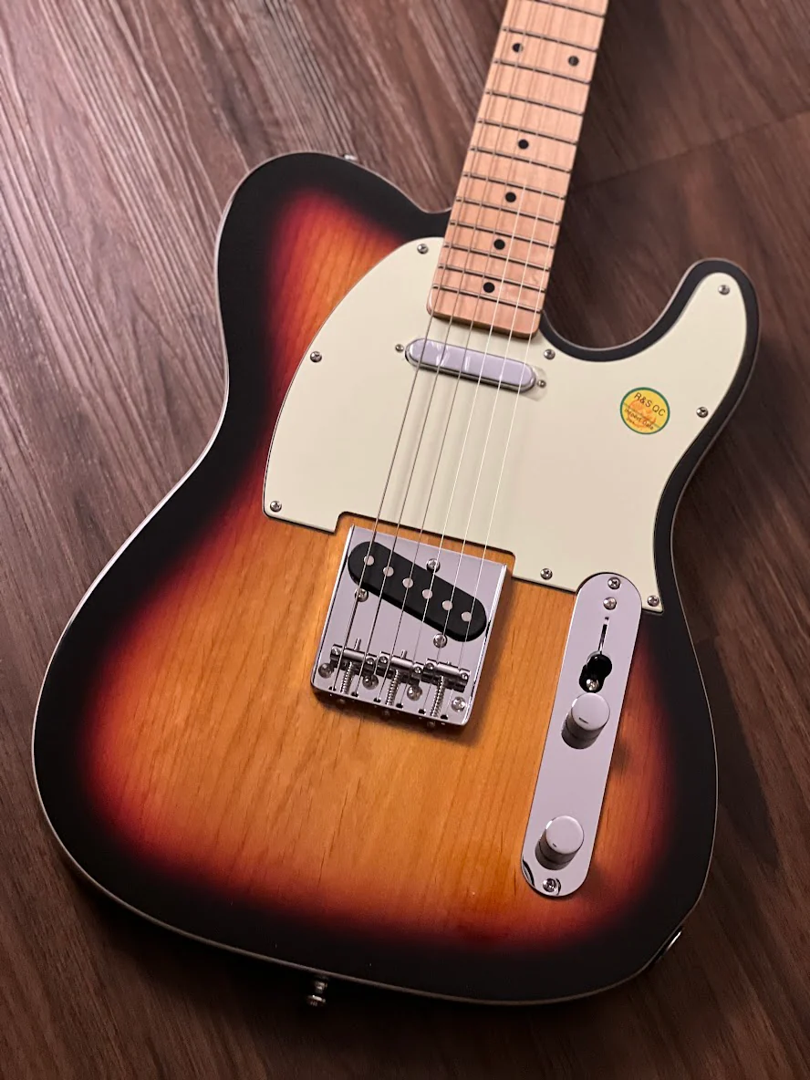 Tokai ATE-52B YS/M Breezysound in Yellow Sunburst with Maple FB - Image 5
