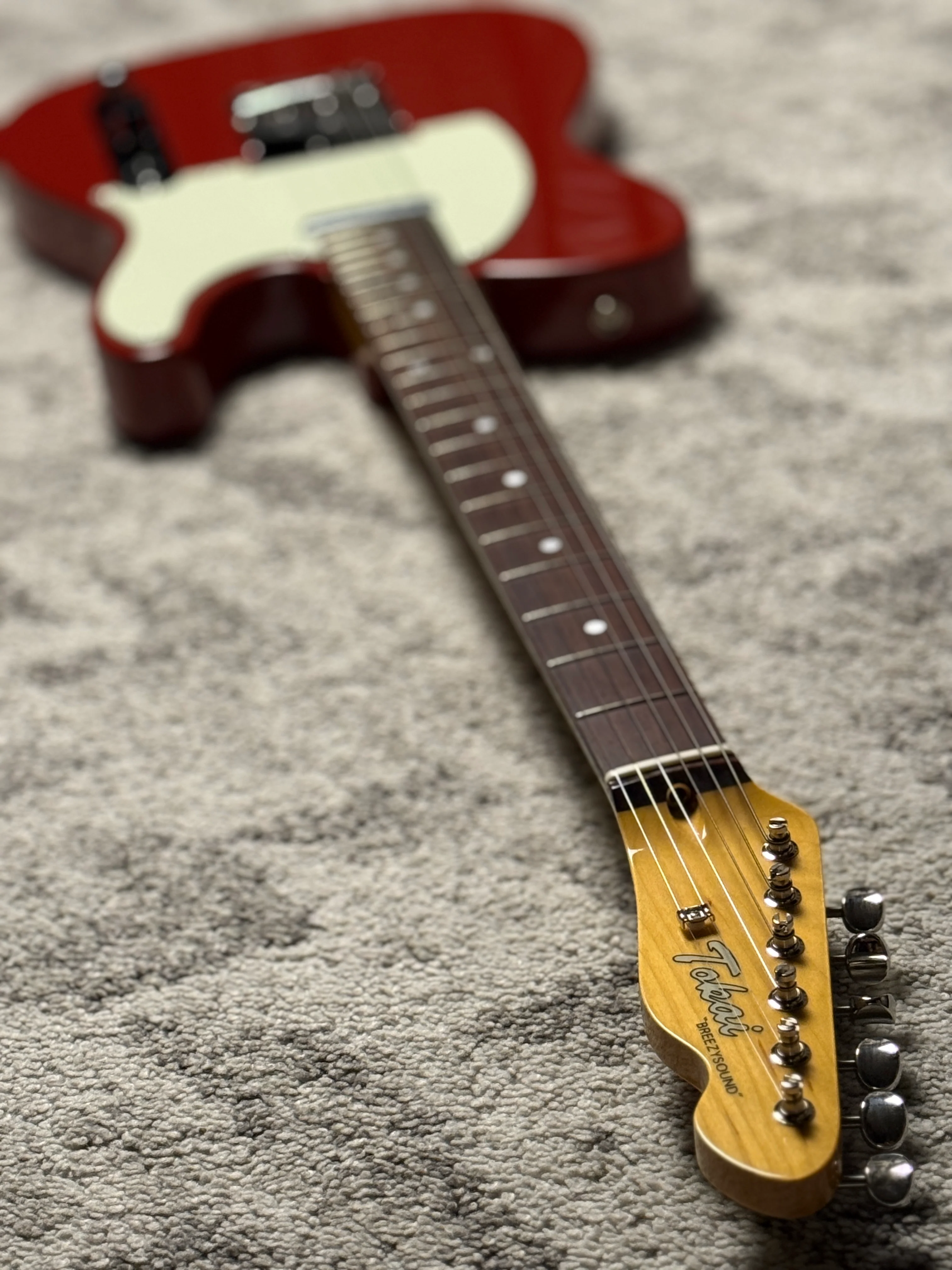 Tokai ATE DKR/R Breezysound Japan in Dakota Red - Image 12