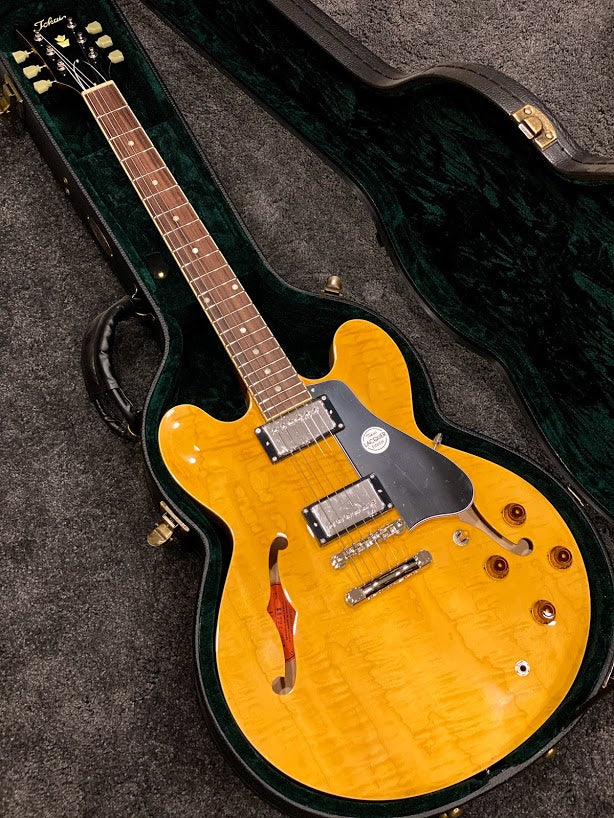 Tokai ES-224 VNT Semi Hollow Premium Series in Vintage Natural - Image 3