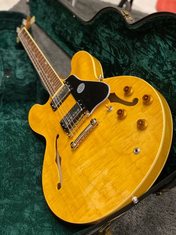 Tokai ES-224 VNT Semi Hollow Premium Series in Vintage Natural - Image 5