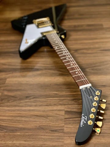 Tokai EX-73 BB in Black Beauty Explorer Traditional Series (MIC) - Image 4