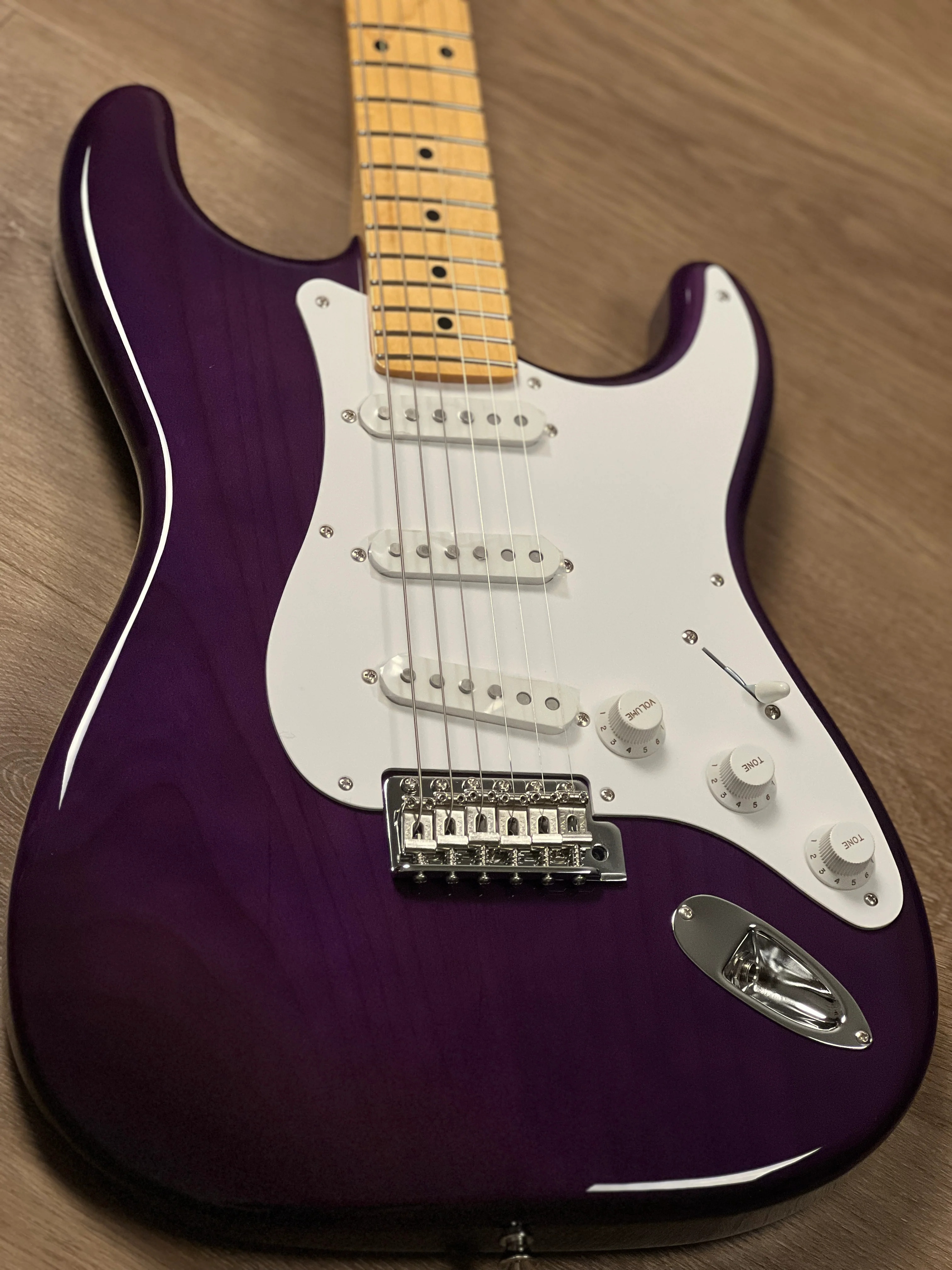 Tokai Japan Goldstar Sound AST-101/M in Seethru Purple 230149 - Image 5