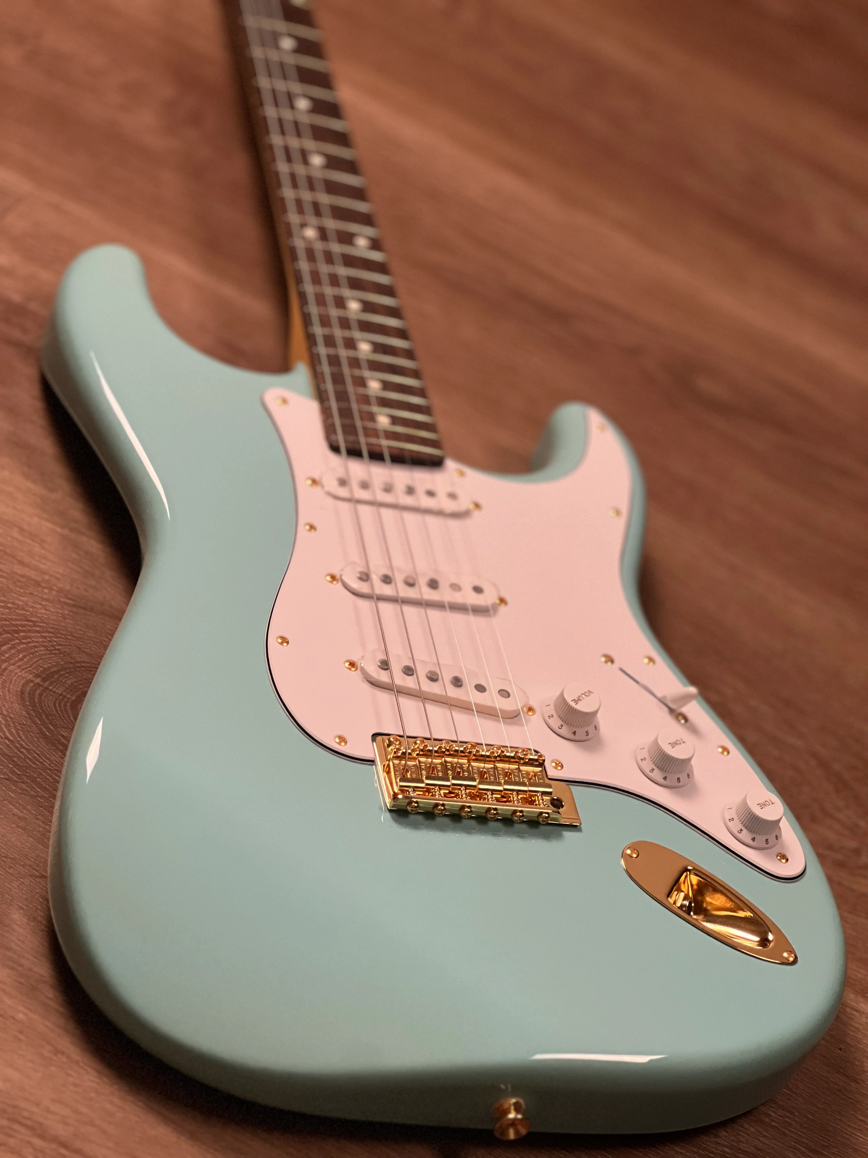 Tokai Japan Goldstar Sound AST-101G/R in Sonic Blue with Gold Hardware 240343 - Image 5
