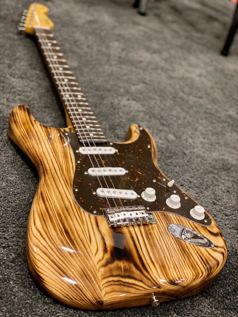 Tokai Japan AST-128 N/R Goldstar Sound Limited Edition in Natural Roasted Wood with Rosewood FB