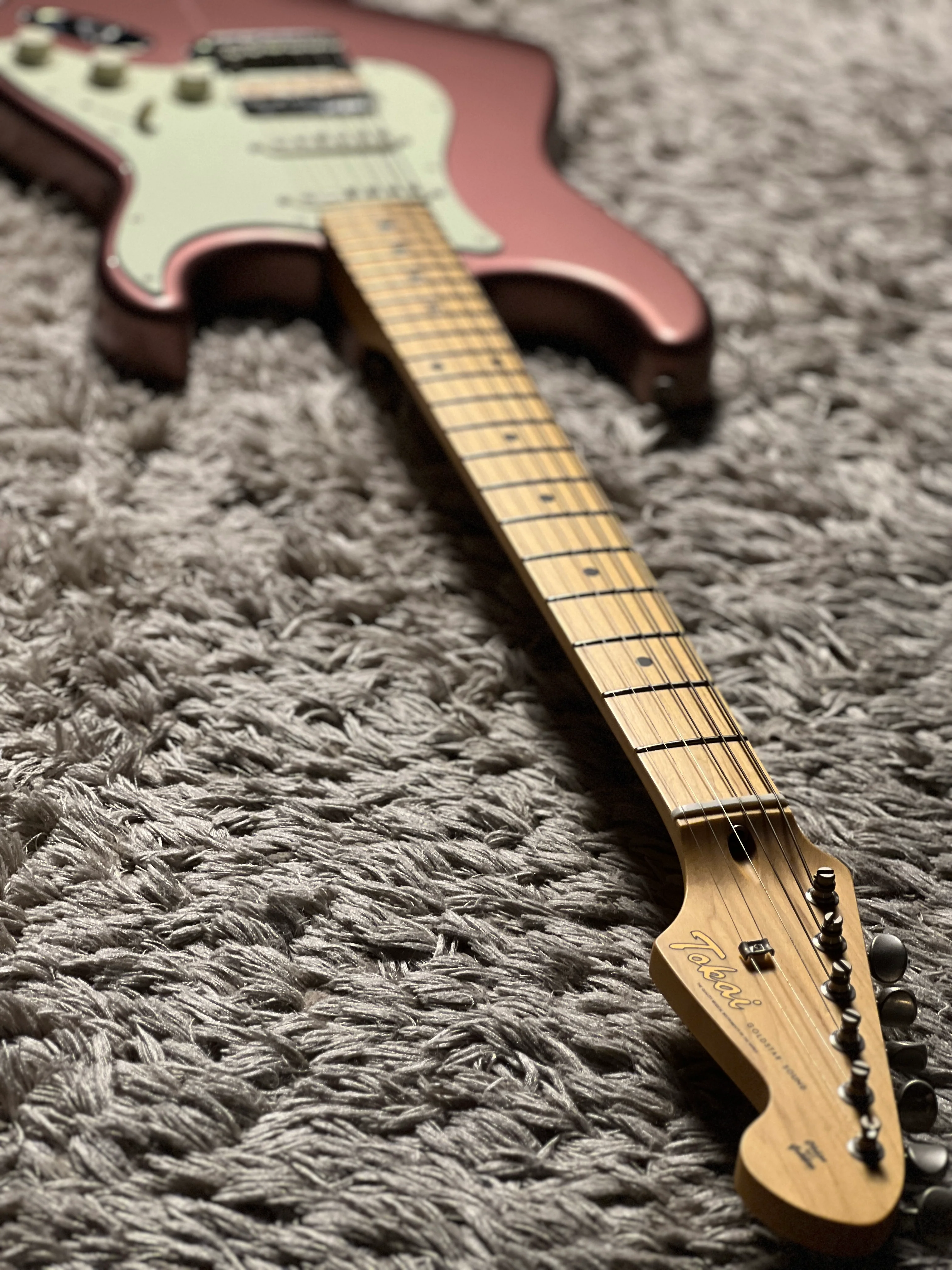 Tokai Japan AST-95SH BGM/M Goldstar Sound in Burgundy Mist Metallic 191322 - Image 6