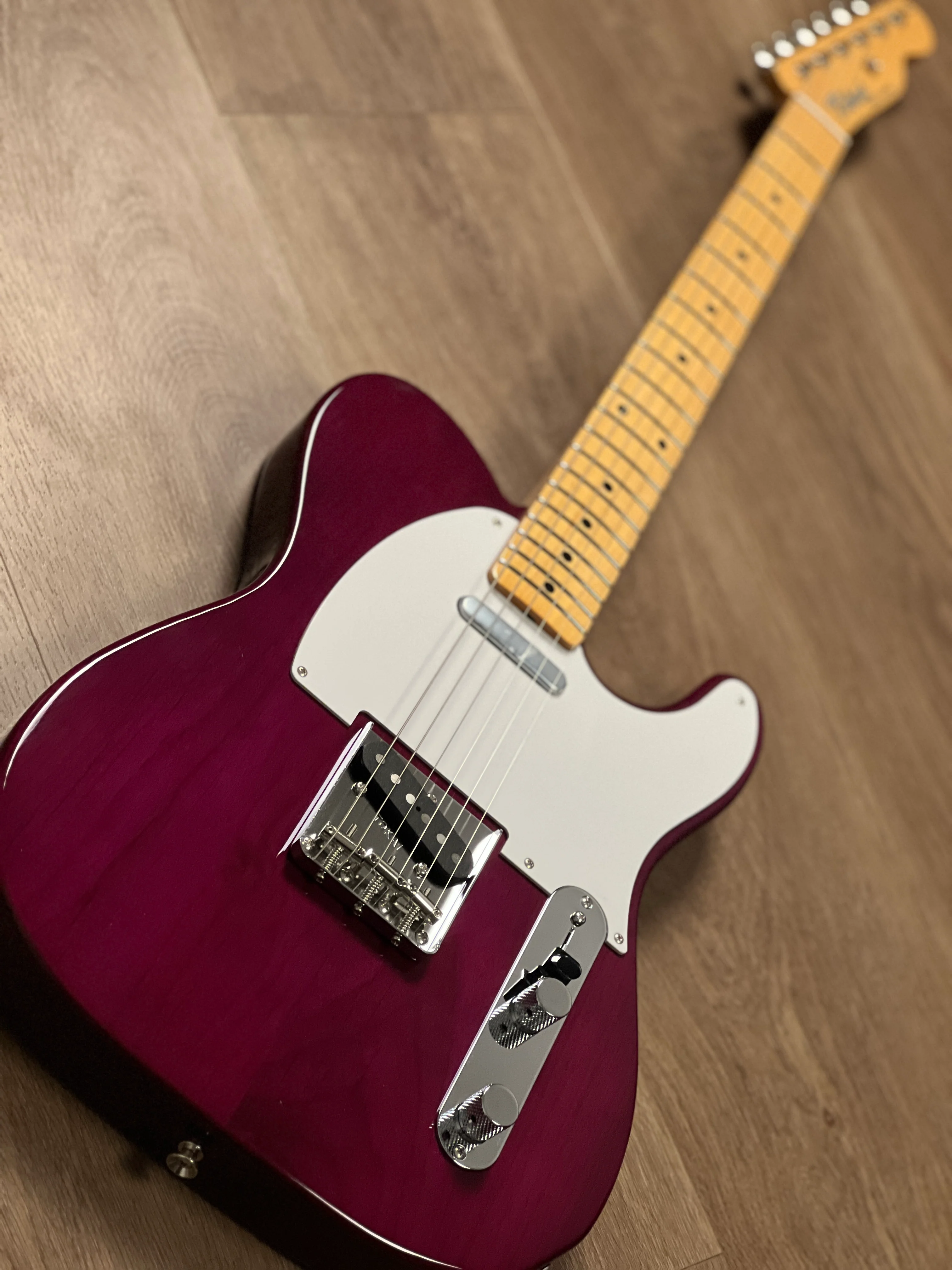 Tokai TTE-101/M SPL Breezysound Japan in See Thru Purple 231225 - Image 3