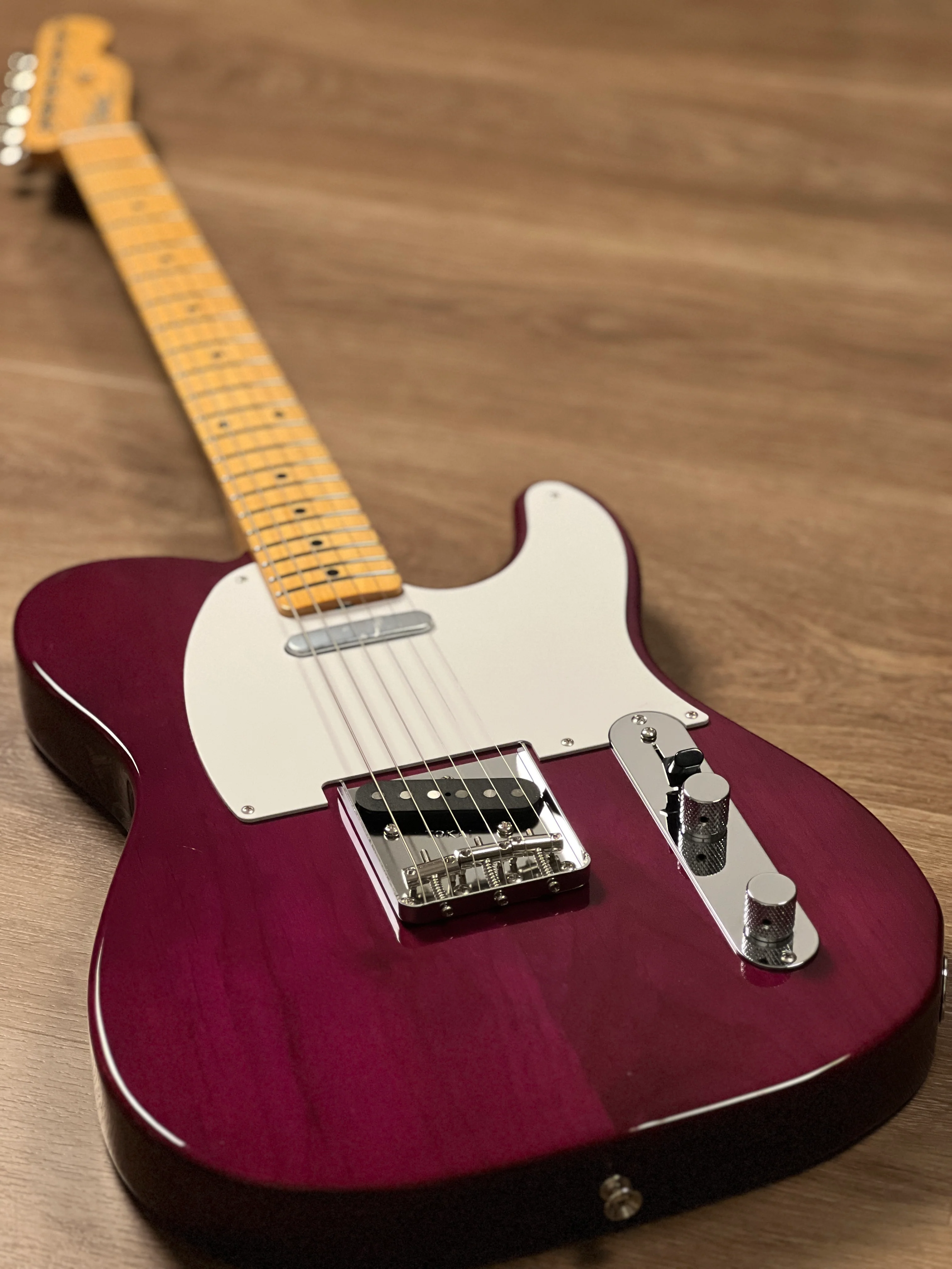 Tokai TTE-101/M SPL Breezysound Japan in See Thru Purple 231225 - Image 4
