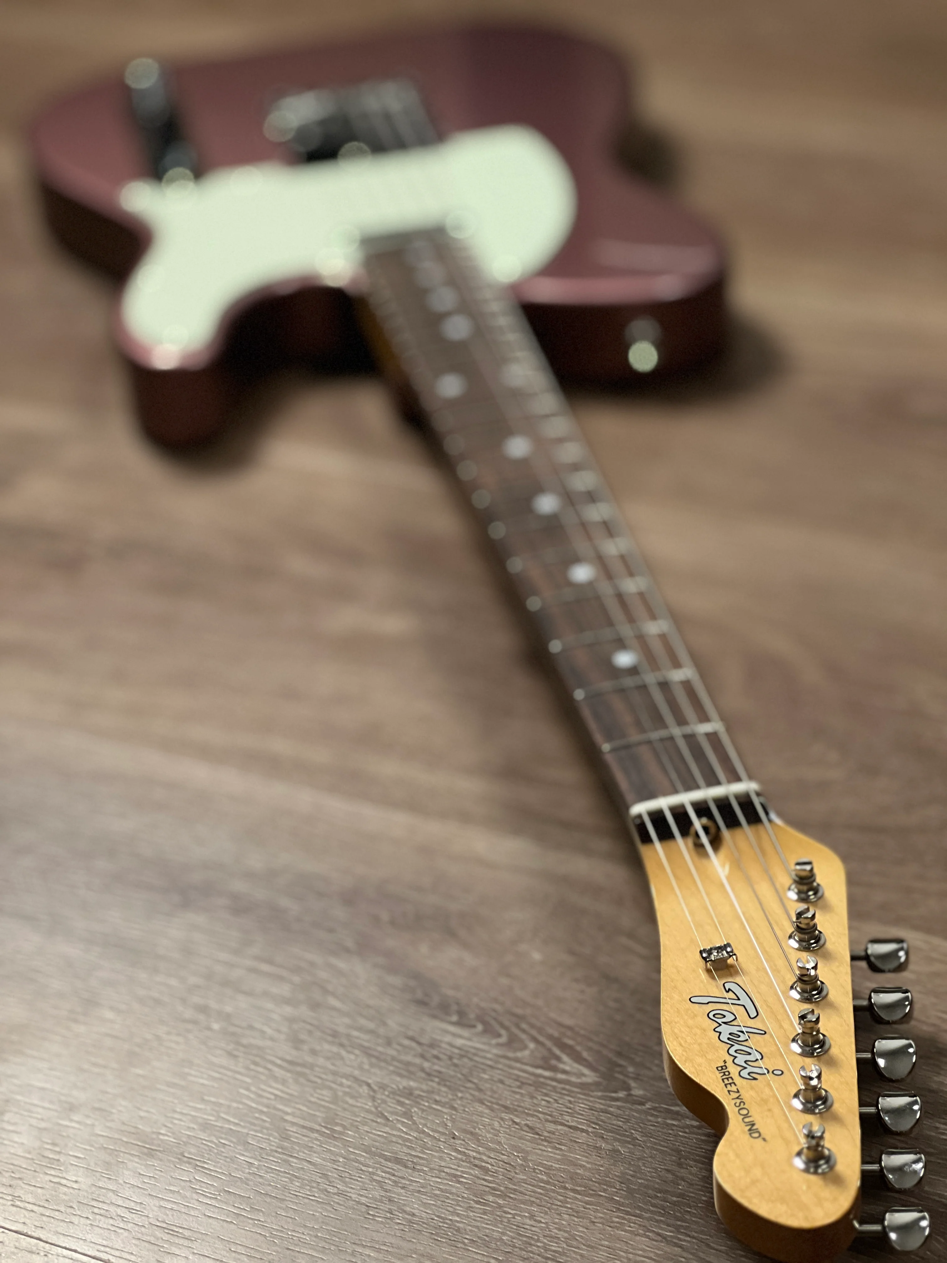 Tokai Japan ATE-101/R Breezysound in Burgundy Mist Metallic 220629 - Image 8