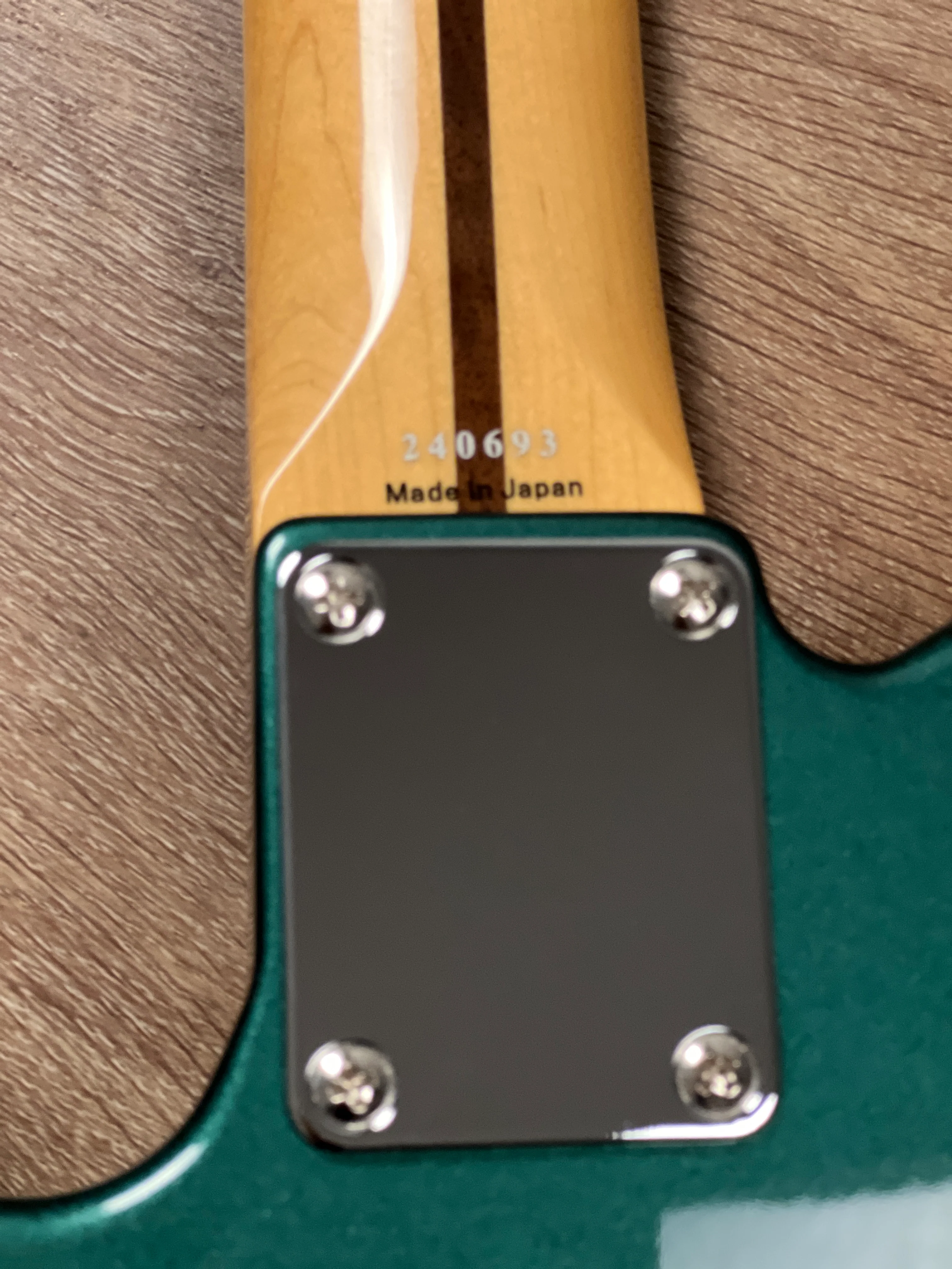 Tokai Japan ATE-101-THN/R Thinline Breezysound Japan in Sherwood Green Metallic 240693 - Image 7