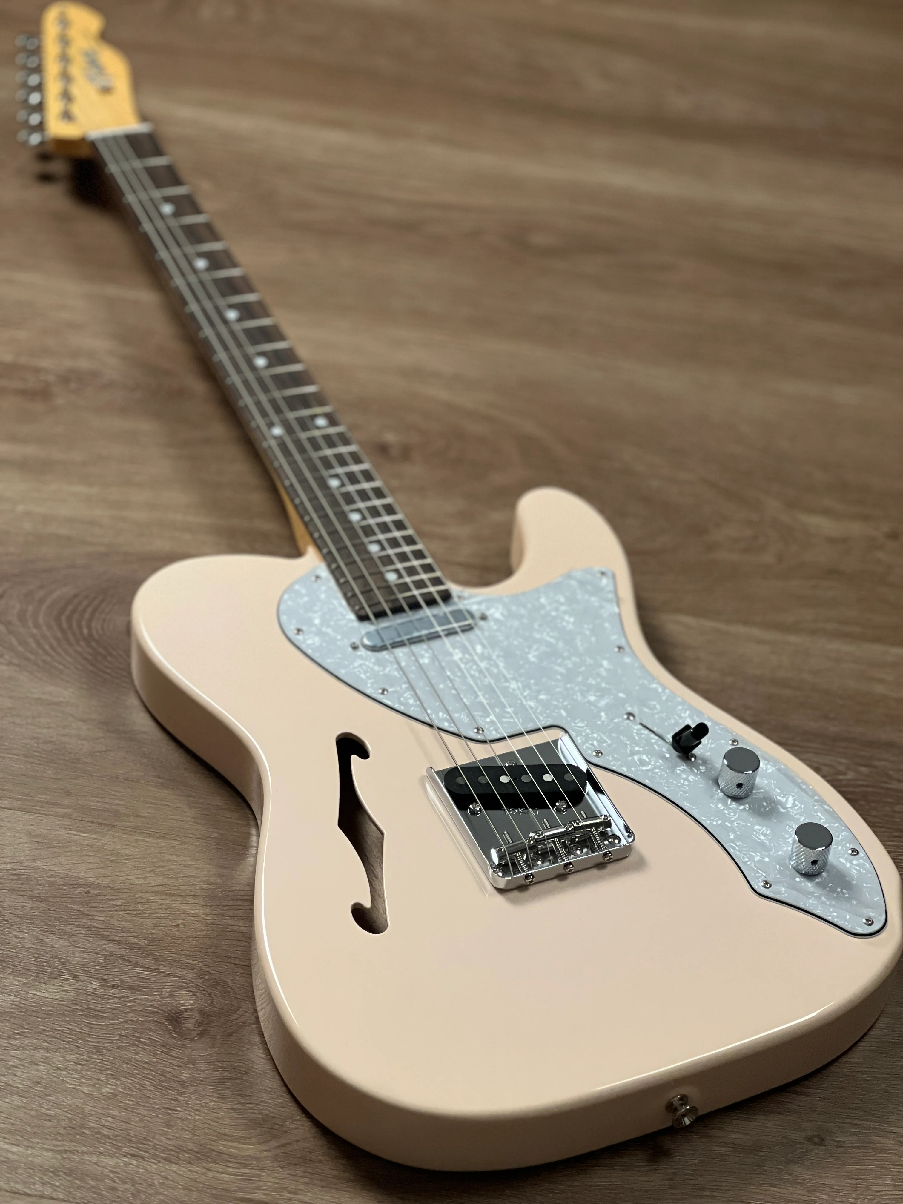 Tokai Japan ATE-101-THN/R Thinline Breezysound Japan in Shell Pink 240921 - Image 2