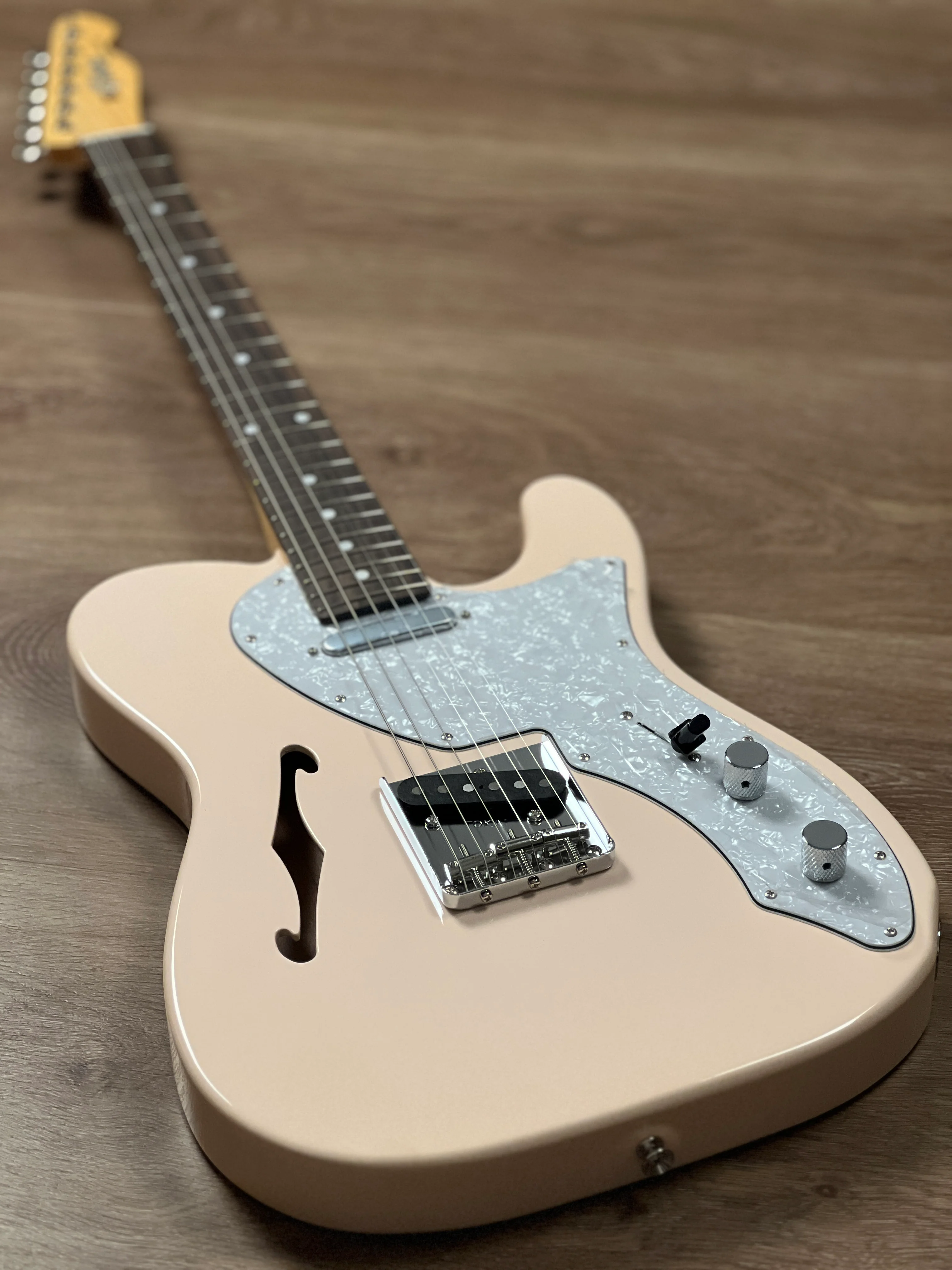 Tokai Japan ATE-101-THN/R Thinline Breezysound Japan in Shell Pink 240921 - Image 4