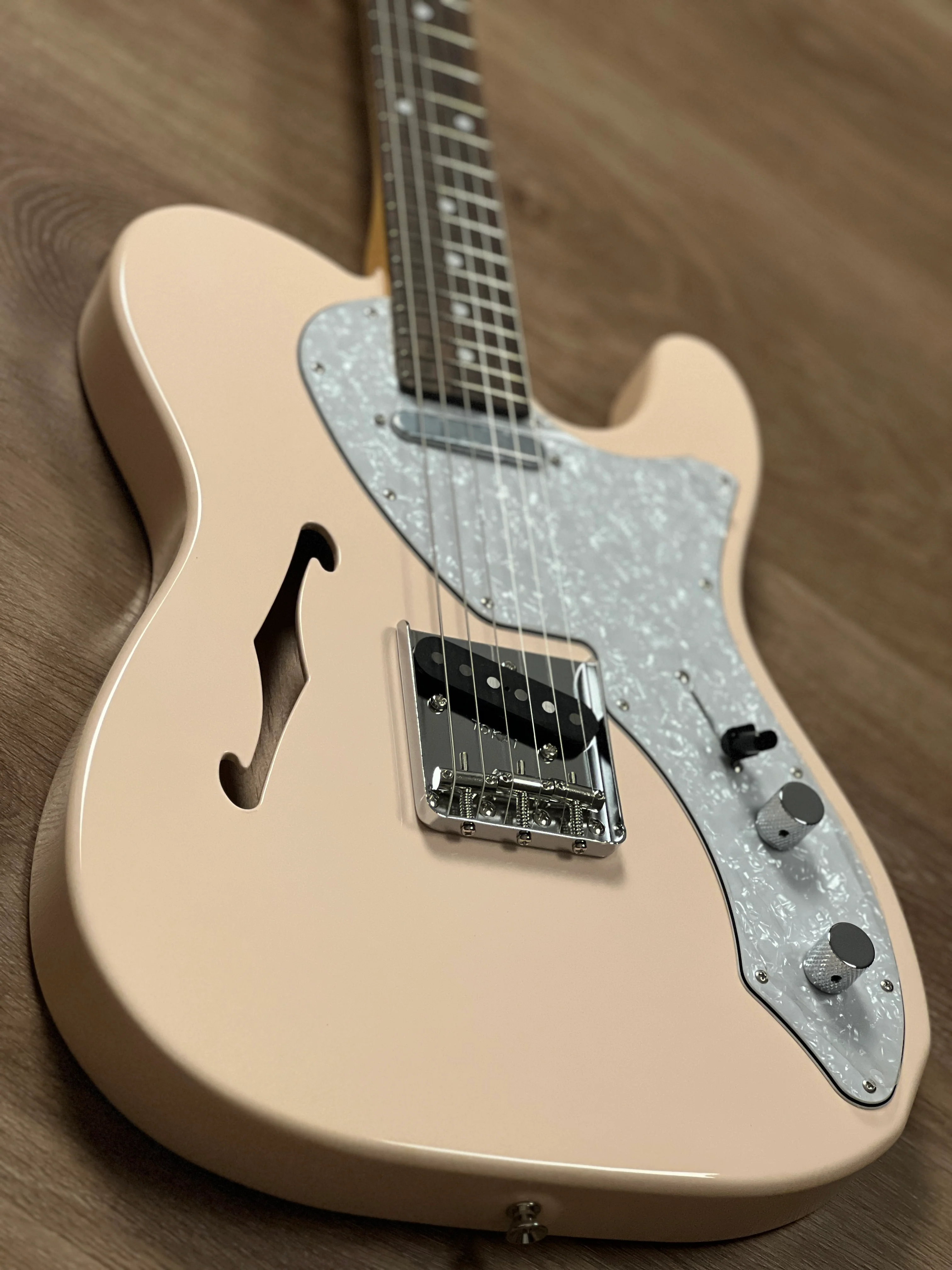 Tokai Japan ATE-101-THN/R Thinline Breezysound Japan in Shell Pink 240921 - Image 5