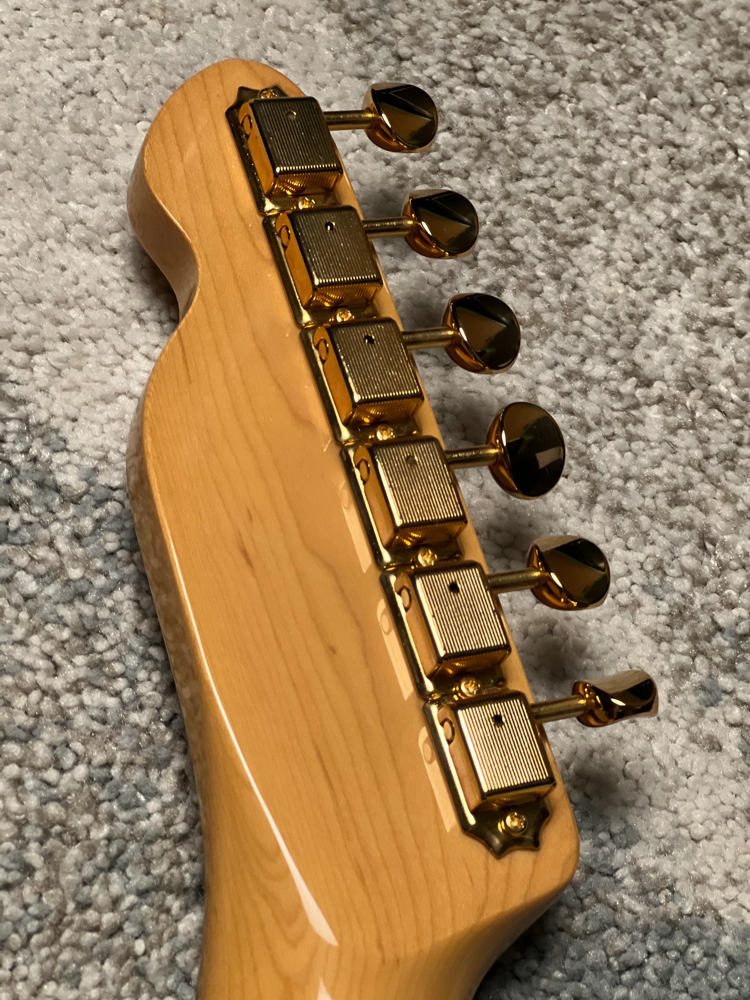 Tokai Japan ATE-101B -G/R Breezysound in Black with Gold Hardware 231337 - Image 6