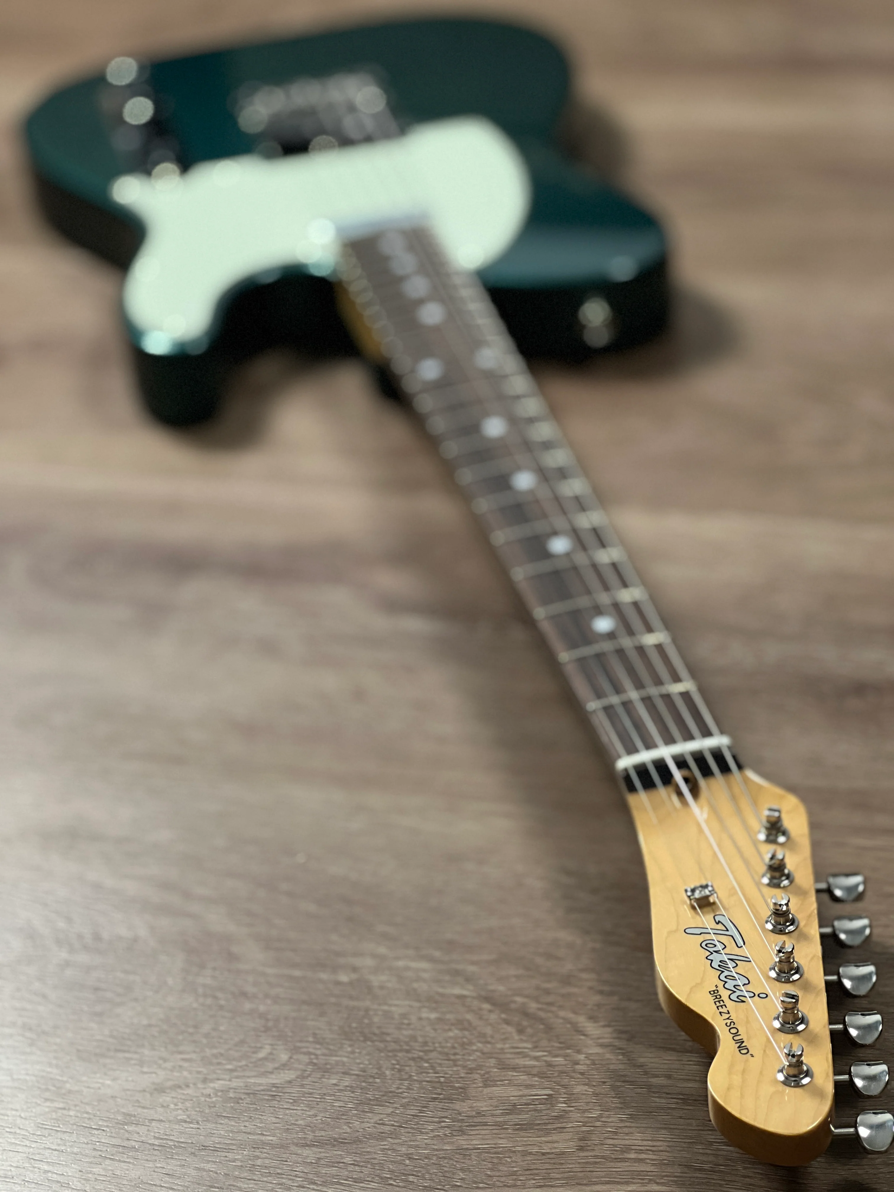 Tokai Japan ATE-102/R Breezysound Japan in Sherwood Green Metallic 220941 - Image 8