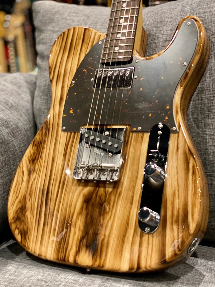 Tokai Japan ATE-137H N/R Breezysound Limited Edition in Natural Roasted Wood with Rosewood FB - Image 5