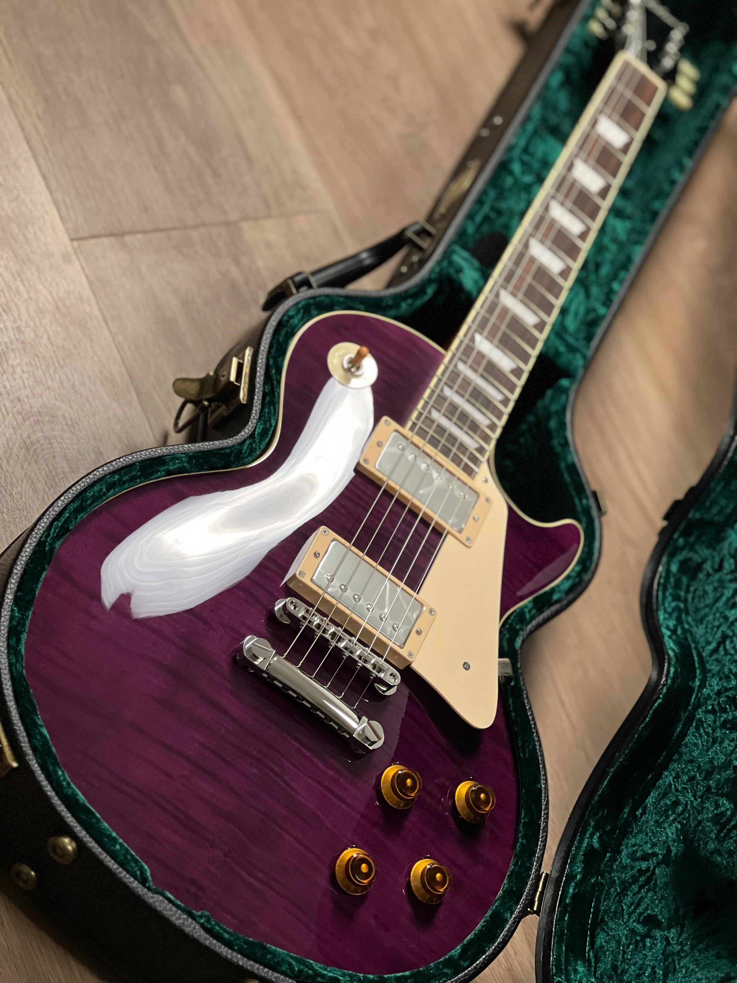 Tokai LS-101F Love Rock Japan in Seethru Purple 2449970 - Image 3