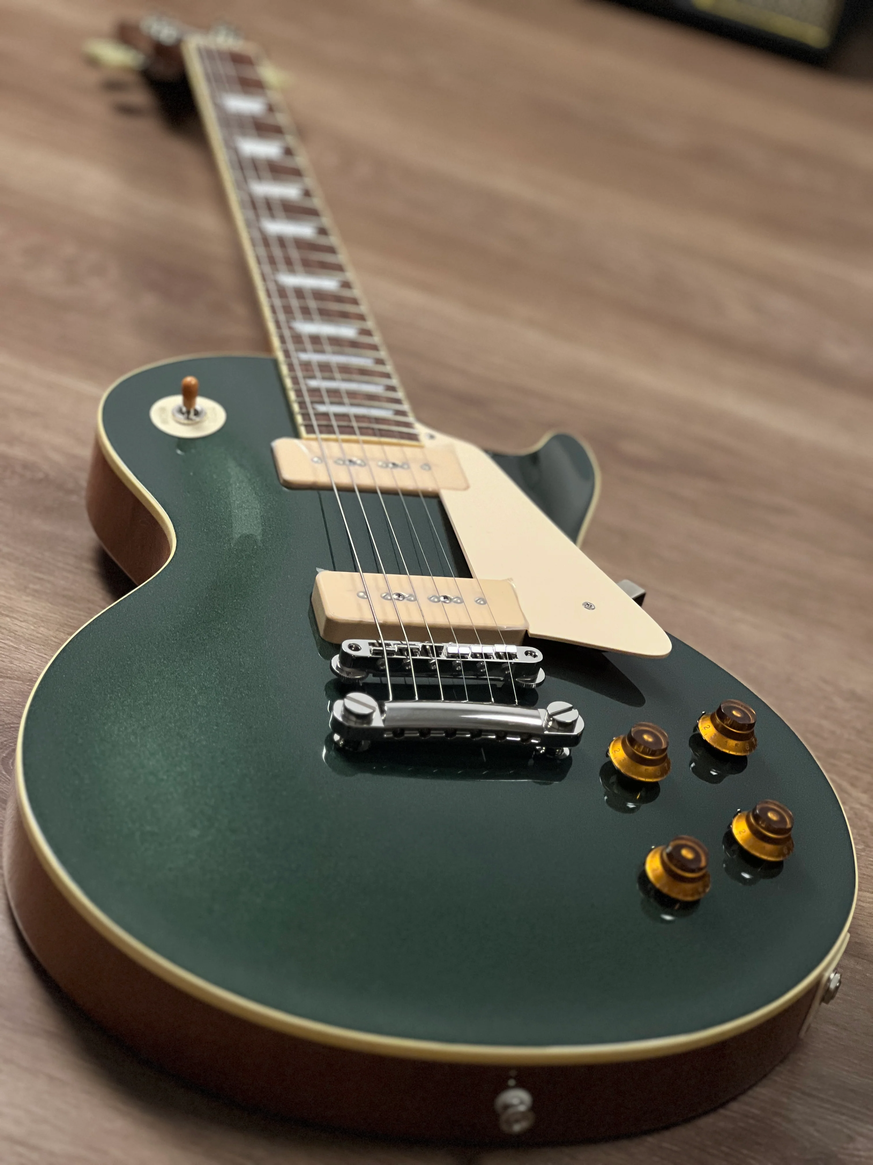 Tokai LS-101S Love Rock Japan in Sherwood Green Metallic 2450153 - Image 4