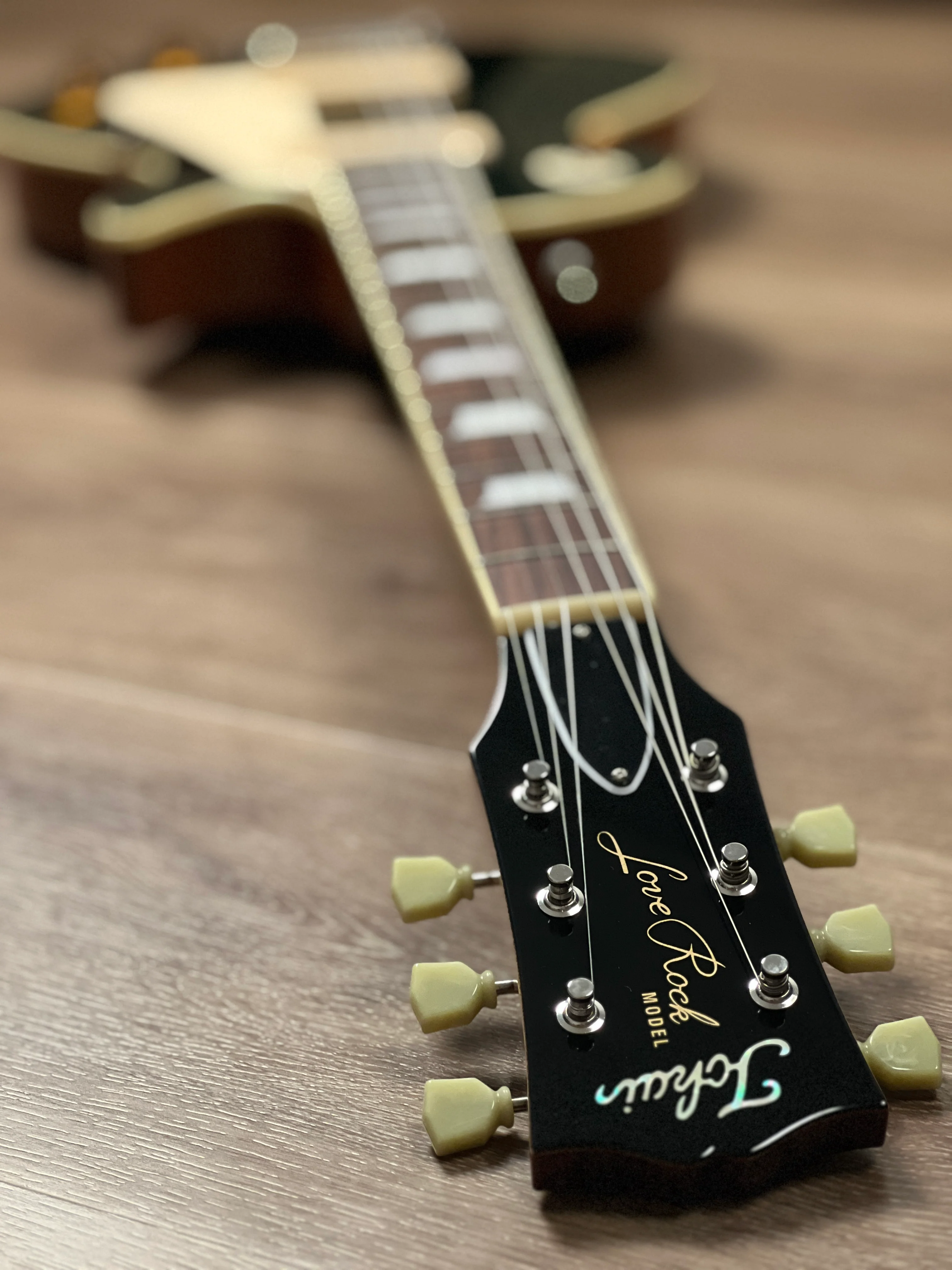 Tokai LS-101S Love Rock Japan in Sherwood Green Metallic 2450153 - Image 7