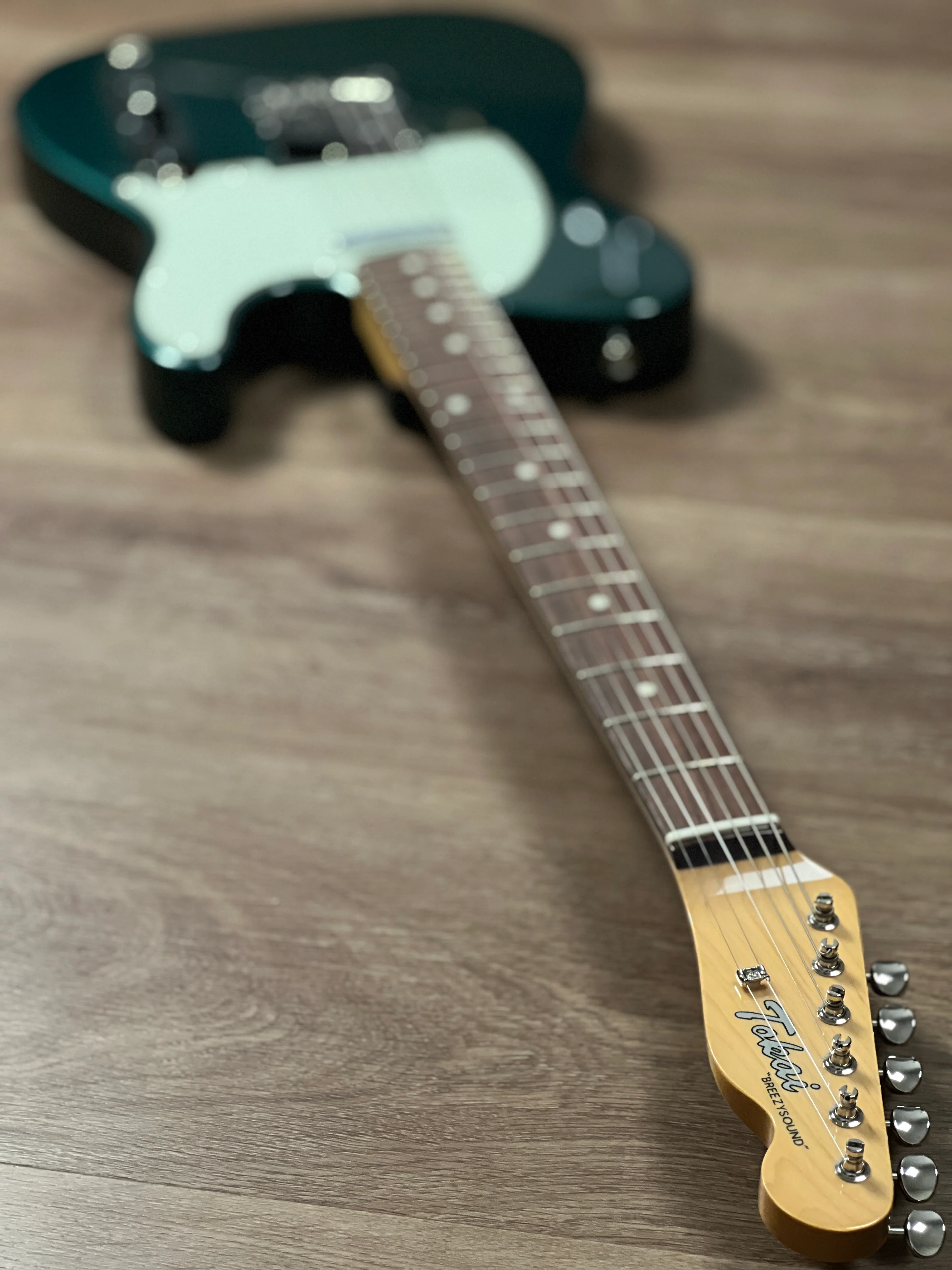 Tokai TTE-101/R Breezysound Japan in Sherwood Green Metallic 231313 - Image 8