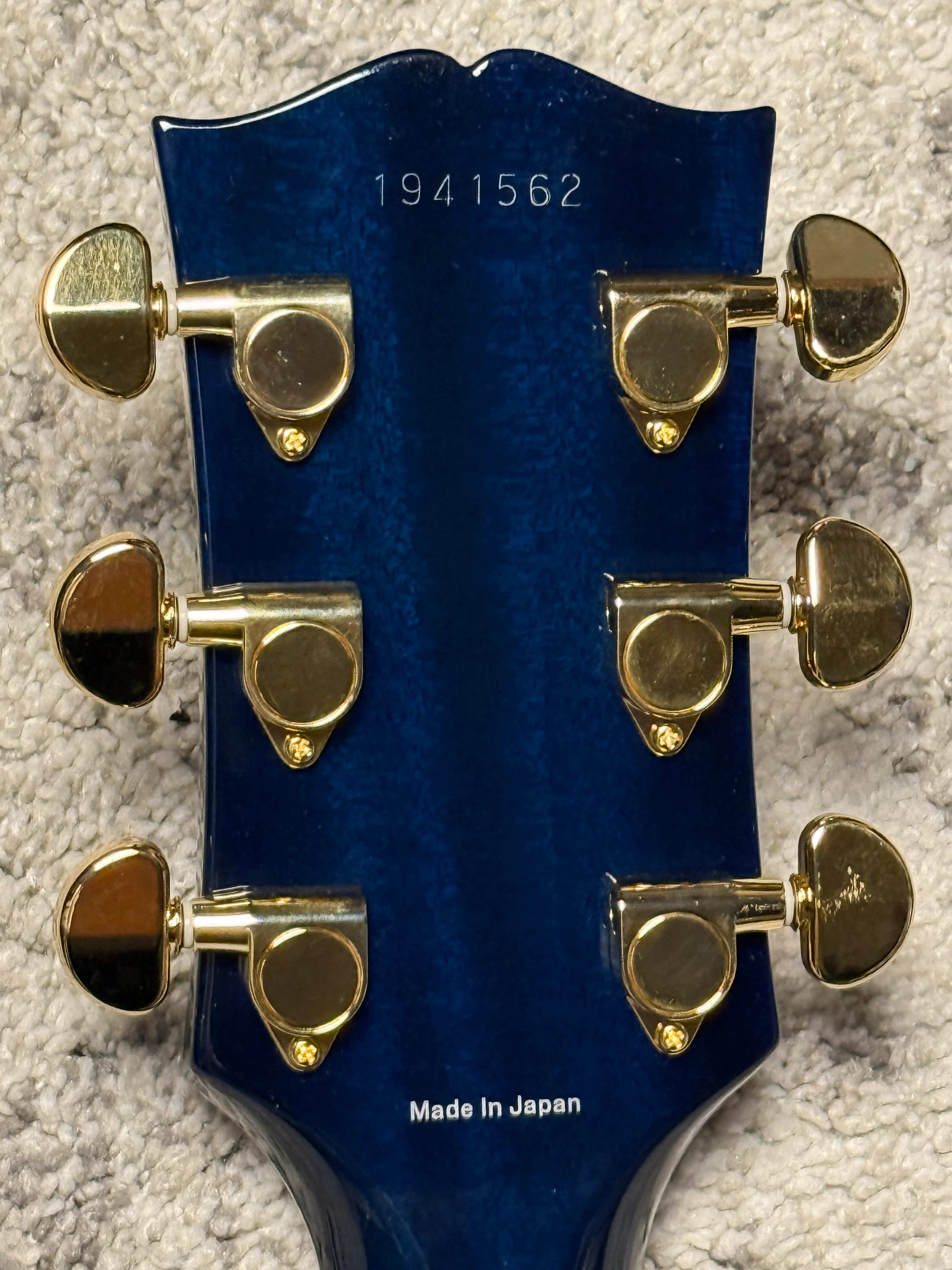 Tokai Love Rock Custom Shop LC-136S F in Cobalt Fade 1941562 - Image 8