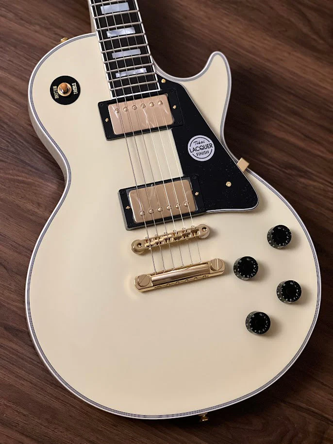 Tokai Love Rock Custom Shop LC-230S AI Premium Series in Antique Ivory 2349210 - Image 5