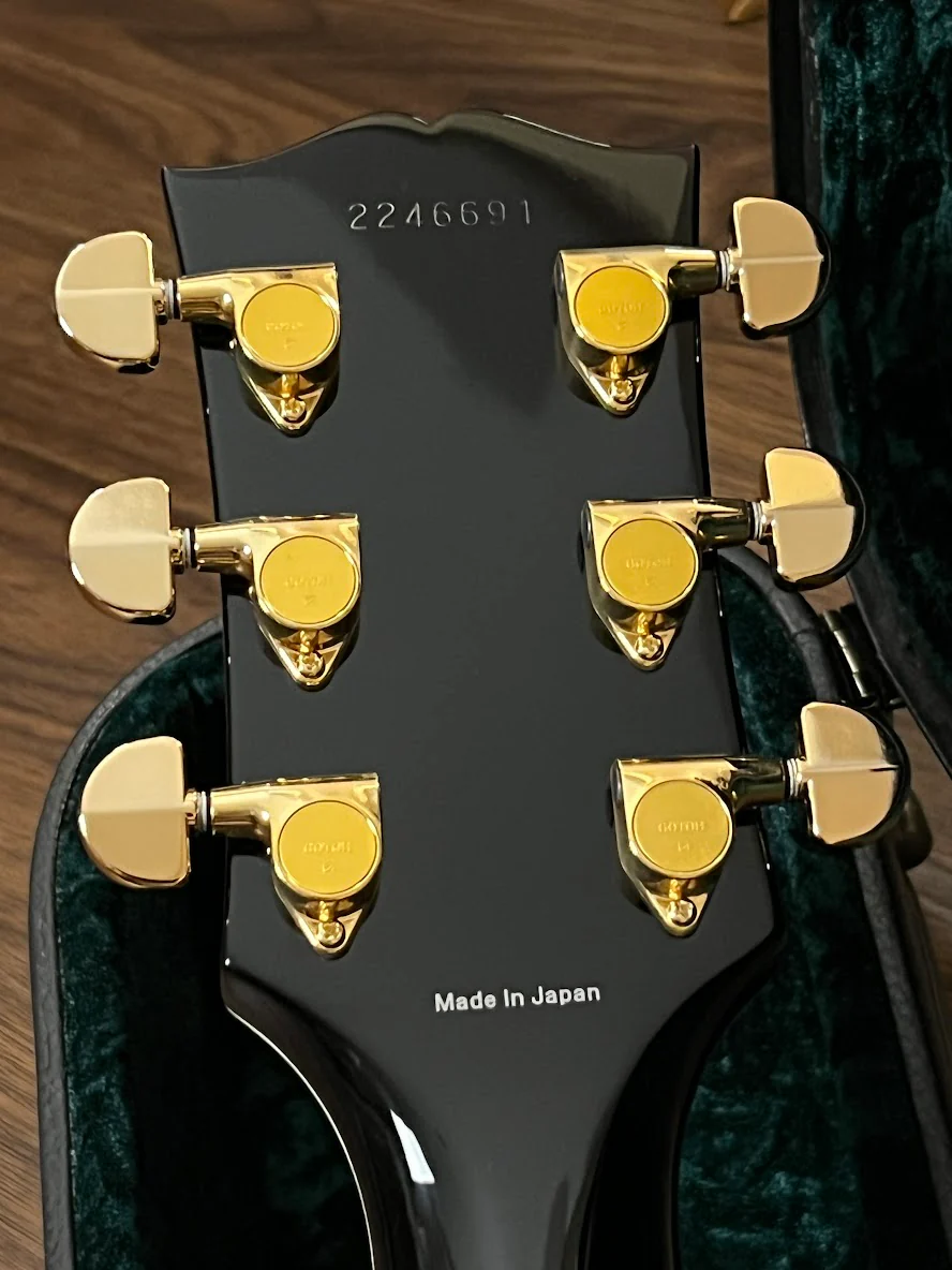 Tokai Love Rock Custom Shop LC-230S BB Premium Series in Black Beauty 2349097 - Image 6