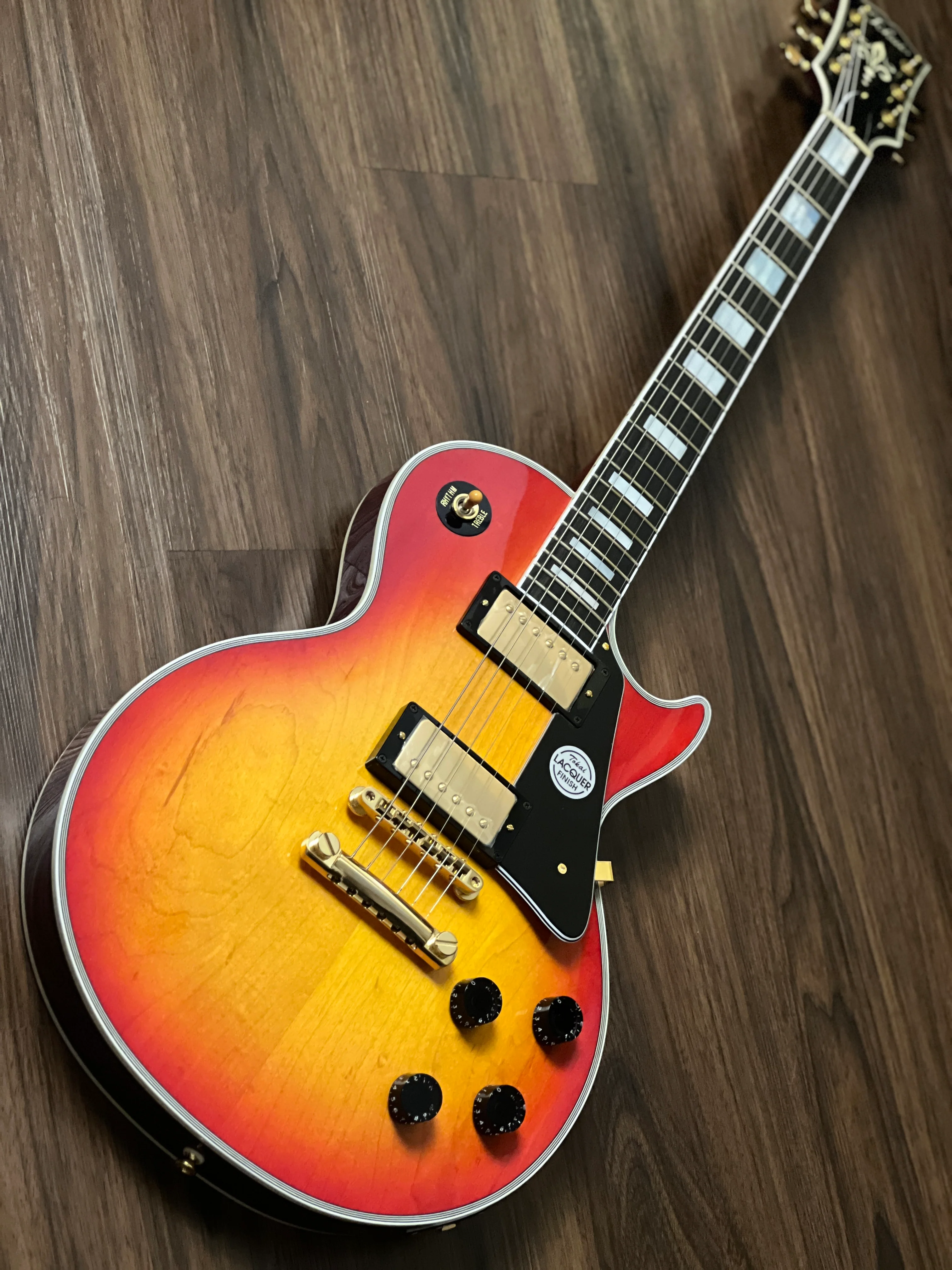 Tokai Love Rock Custom Shop LC-230S CS Premium Series in Cherry Sunburst 2246481 - Image 3