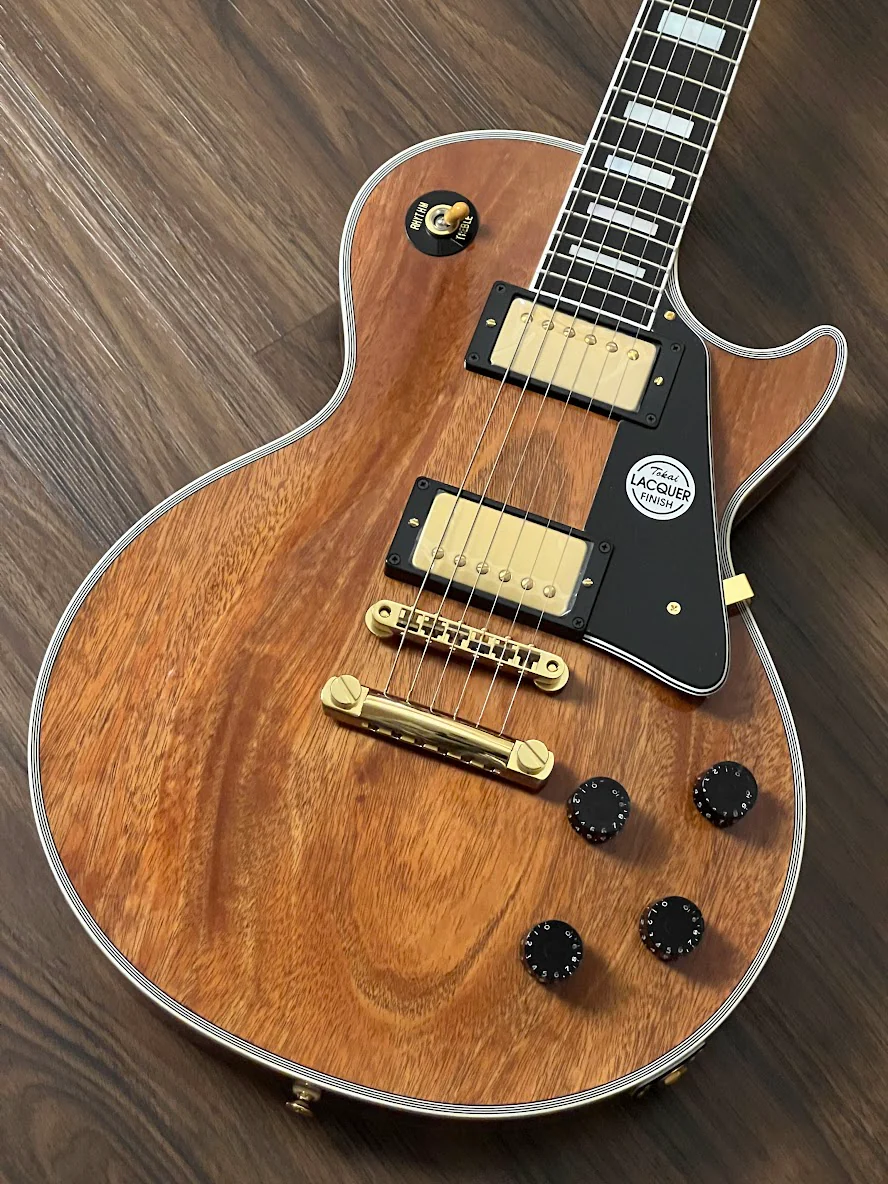Tokai Love Rock Custom Shop LC-235 N Premium Series in Natural Mahogany - Image 8