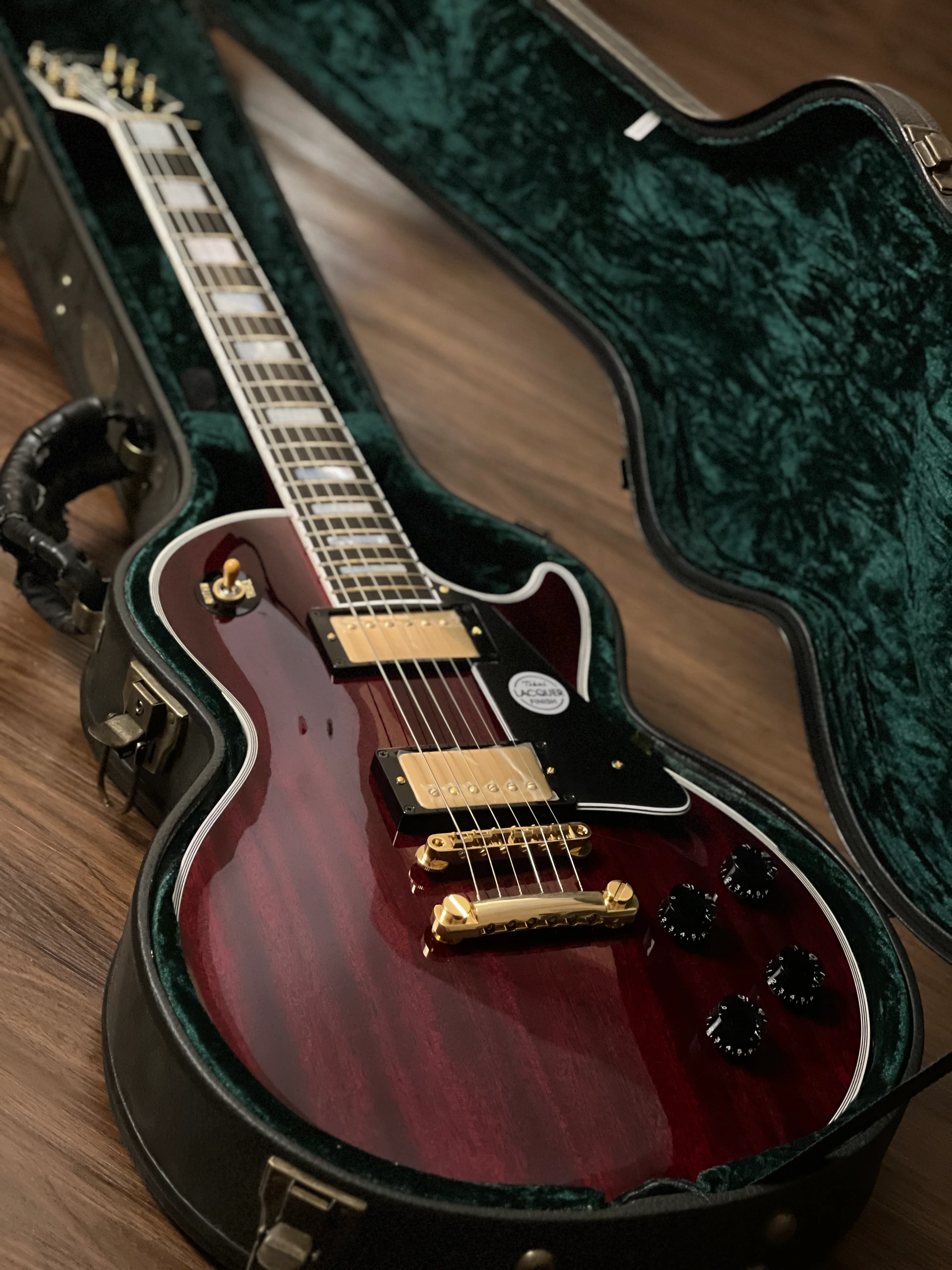 Tokai Love Rock Custom Shop LC-235 WR Premium Series in Wine Red 2349100 - Image 3