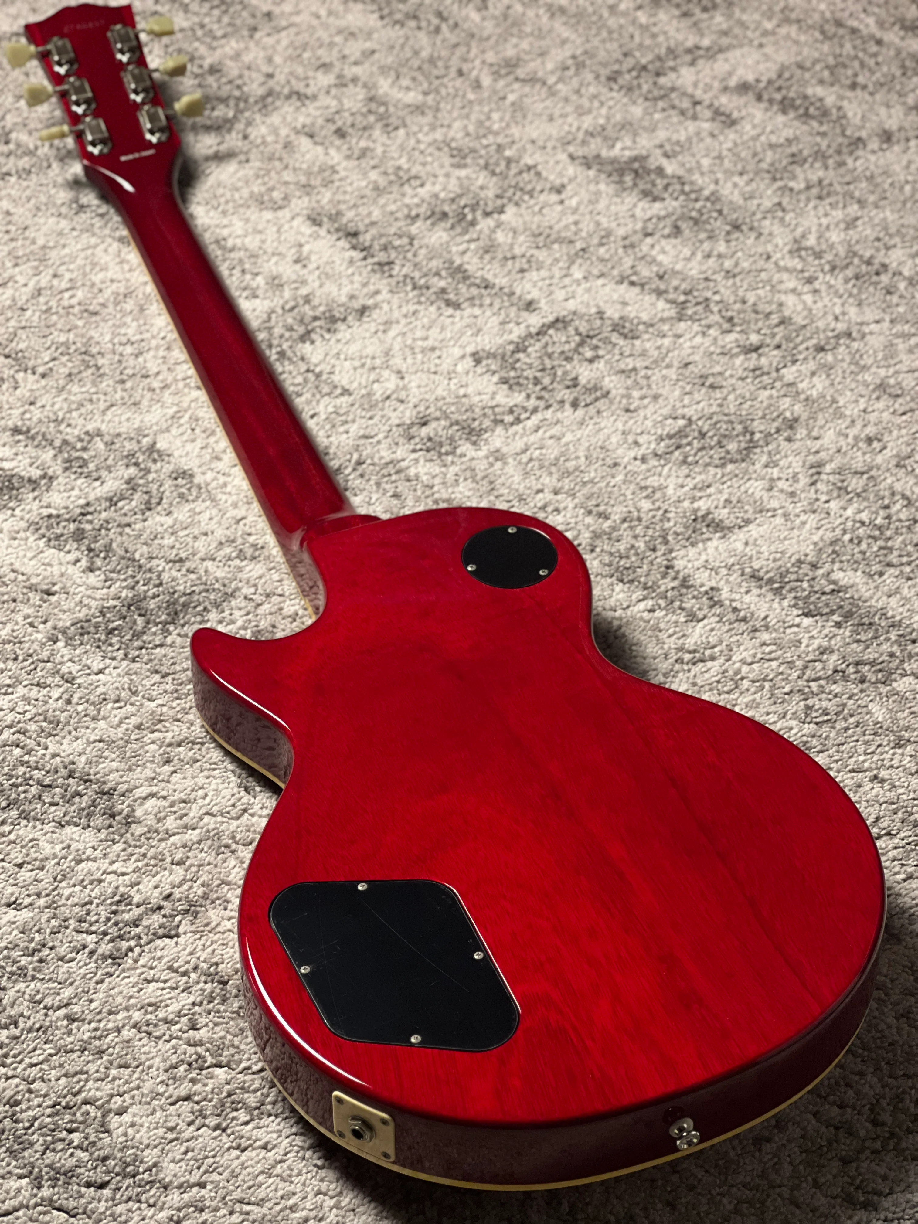 Tokai Love Rock Custom Shop LS-200F 5A CS Premium Series 5A Solid Flame Top in Cherry Sunburst 2246457 - Image 7