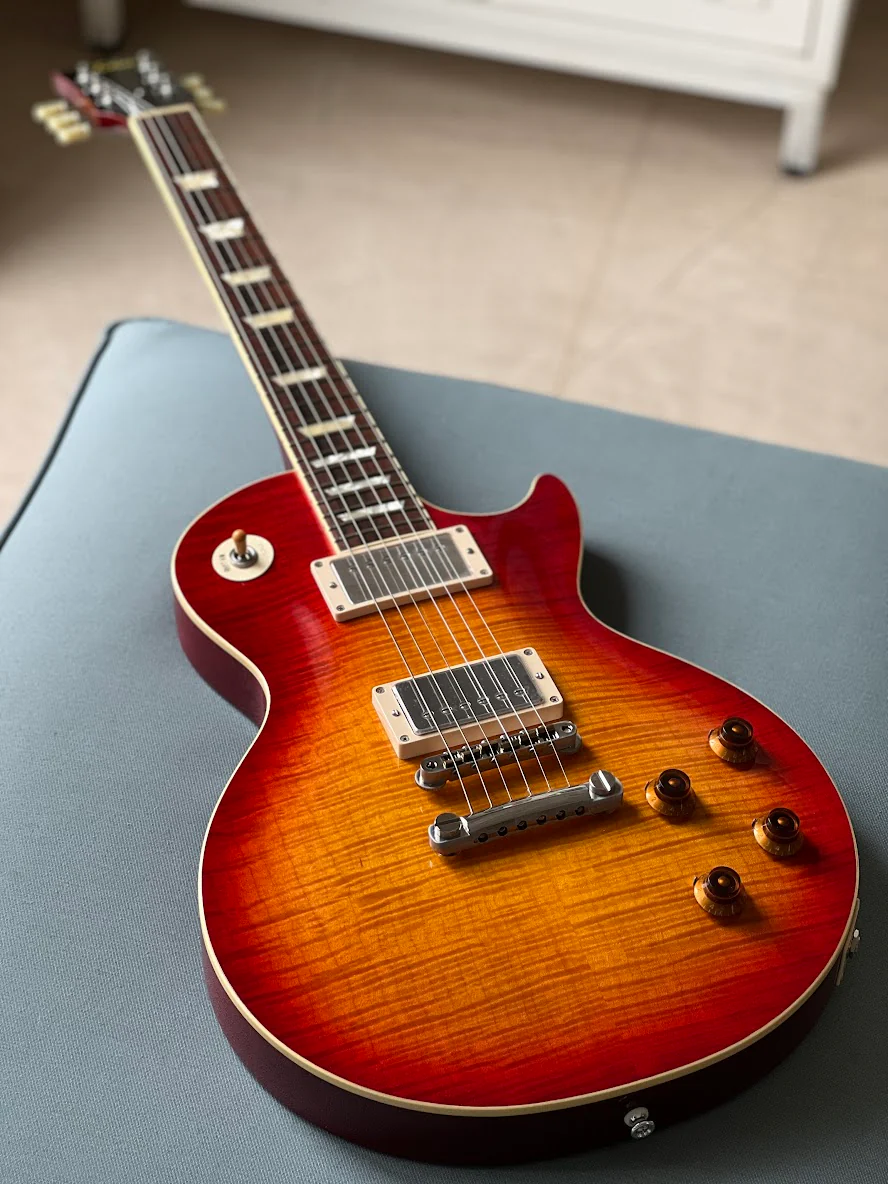 Tokai Love Rock Custom Shop LS-390 CS Premium Series Honduran Mahogany in Cherry Sunburst - Image 8